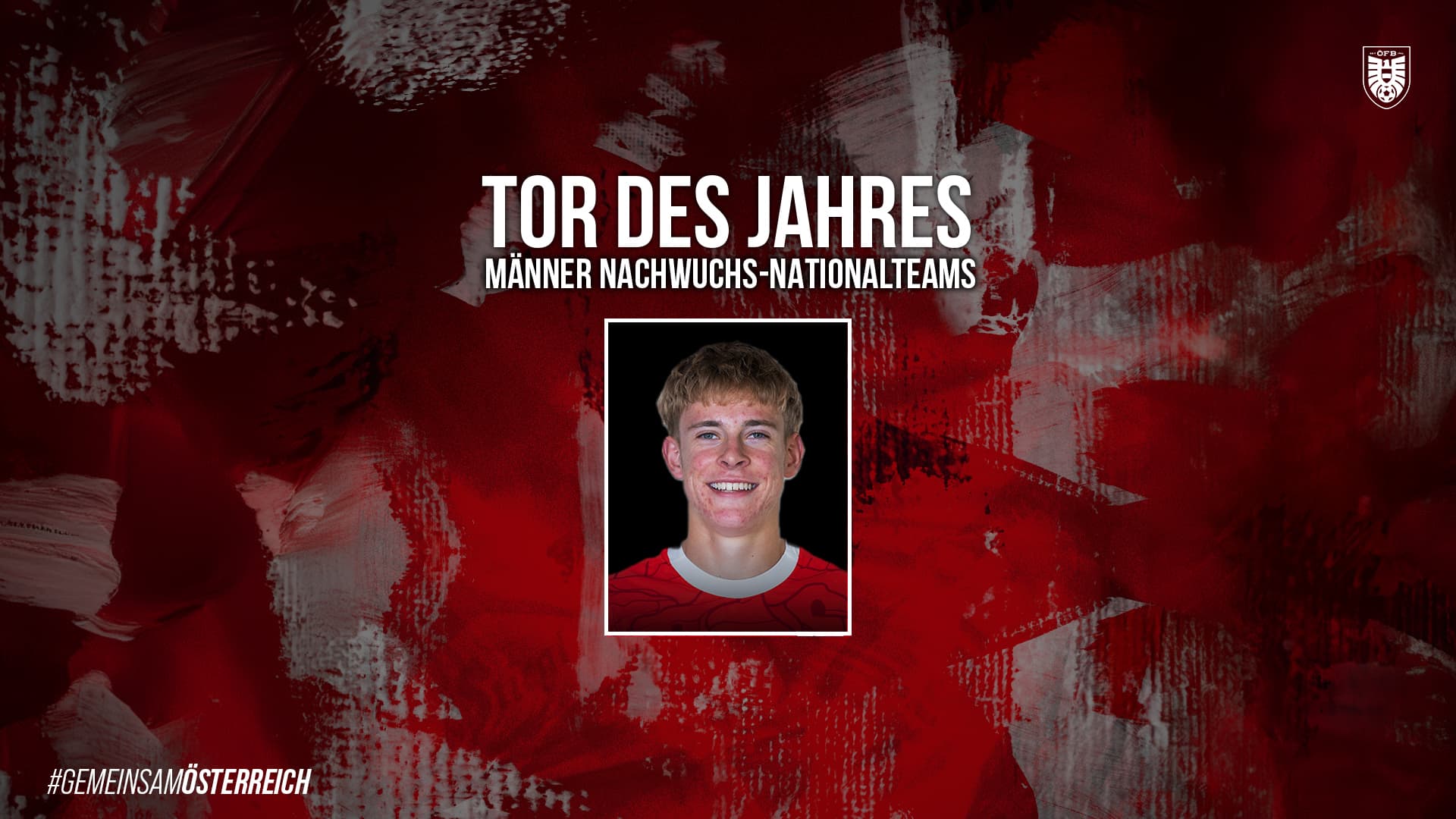 Johannes Moser | Tor des Jahres | Männer Nachwuchs-Nationalteams