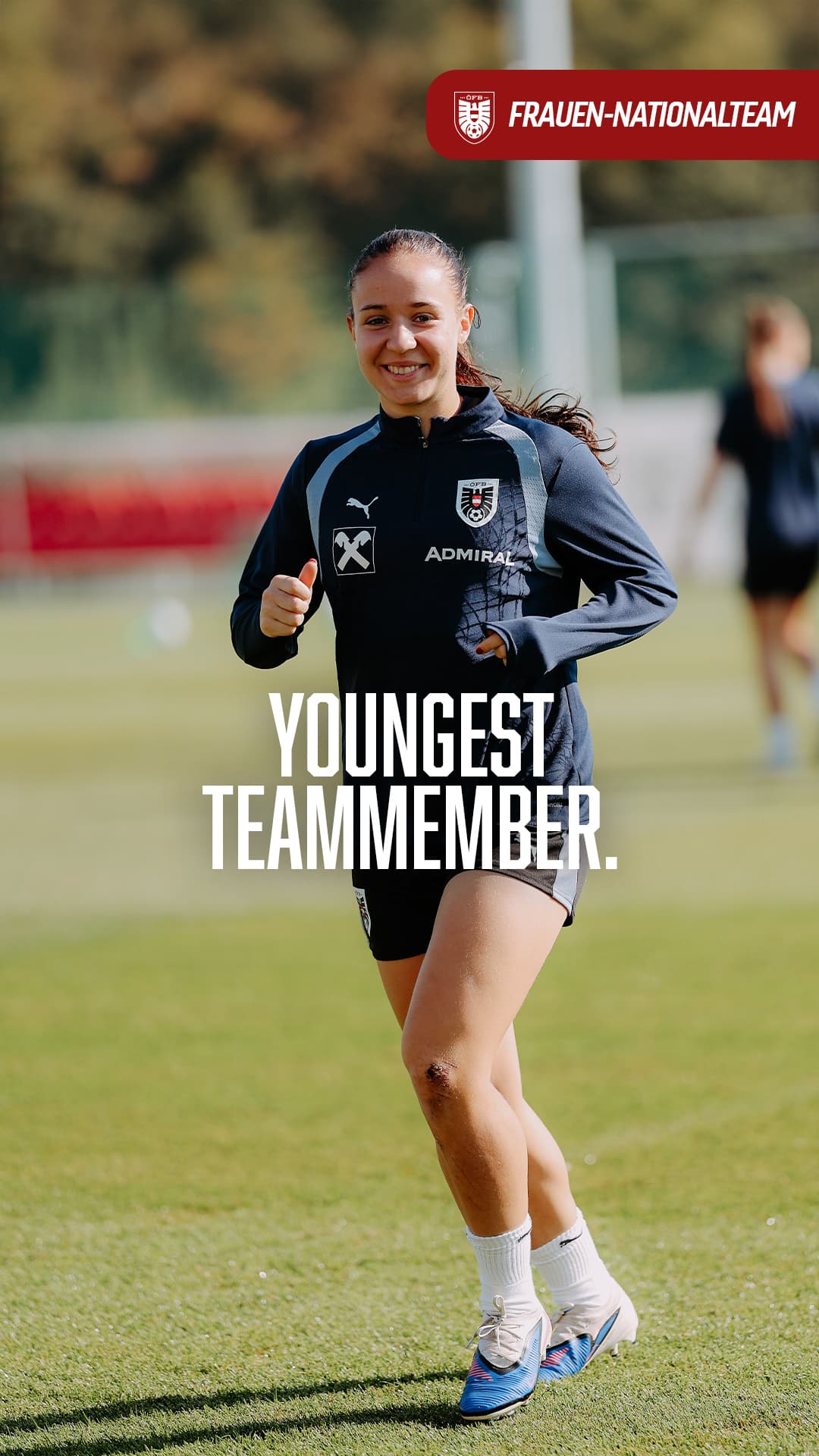Mit 17 Jahren unsere Jüngste im Team – willkommen, Vali! 🤩🇦🇹