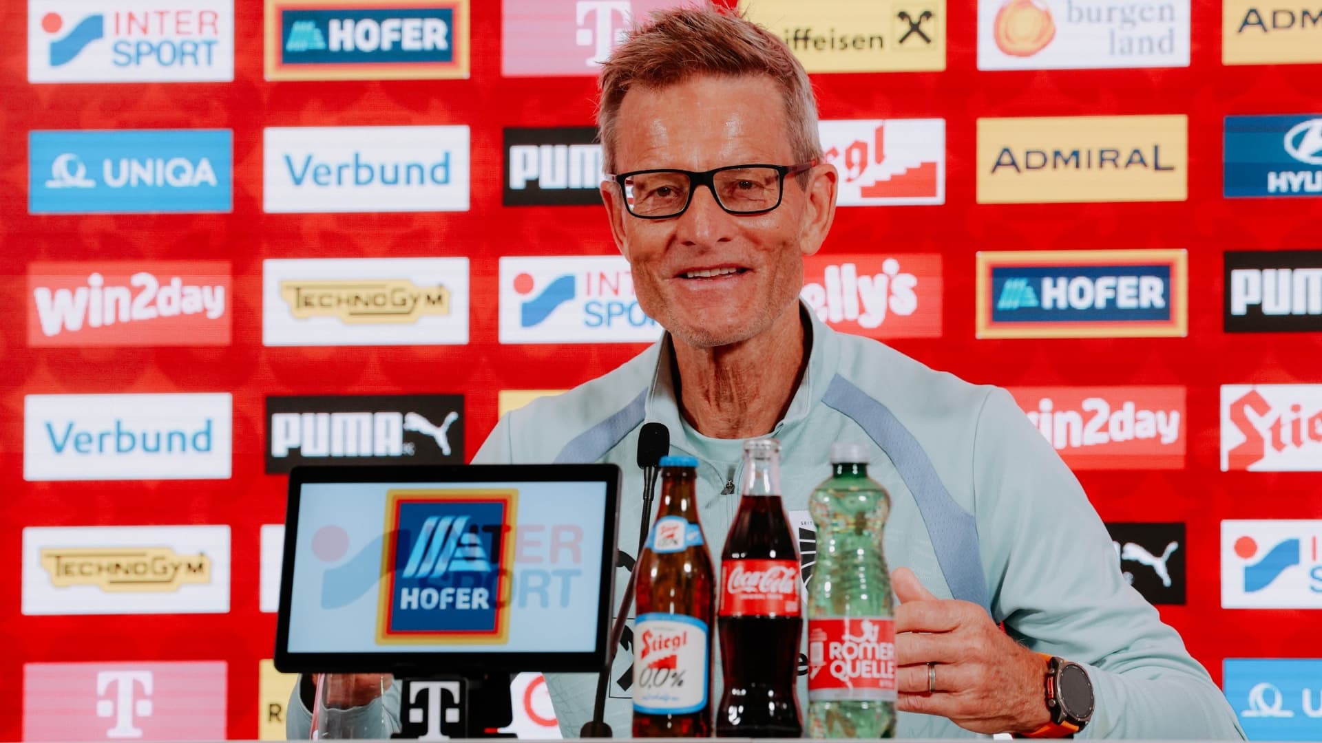Pressekonferenz vor dem WM-Playoff-Rückspiel gegen den Kosovo