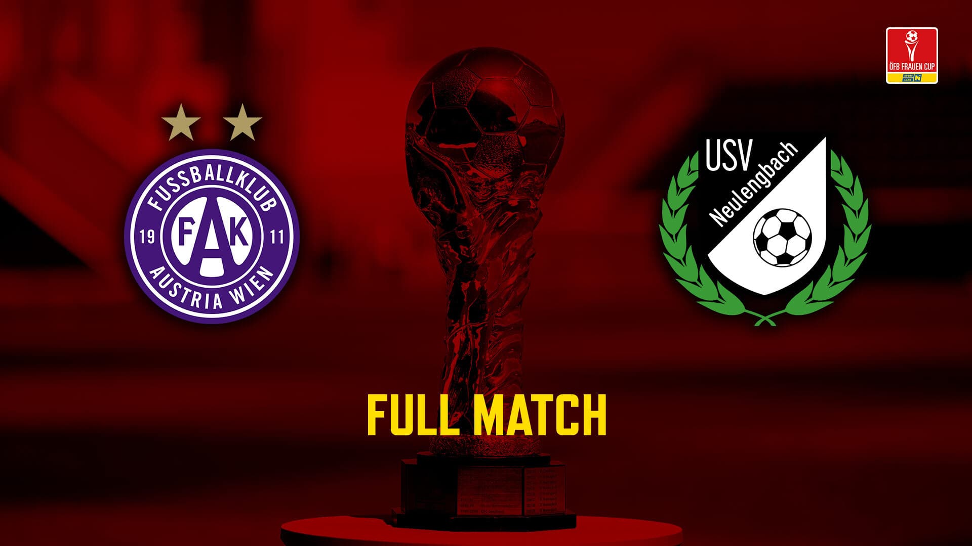 FK Austria Wien - USV Neulengbach