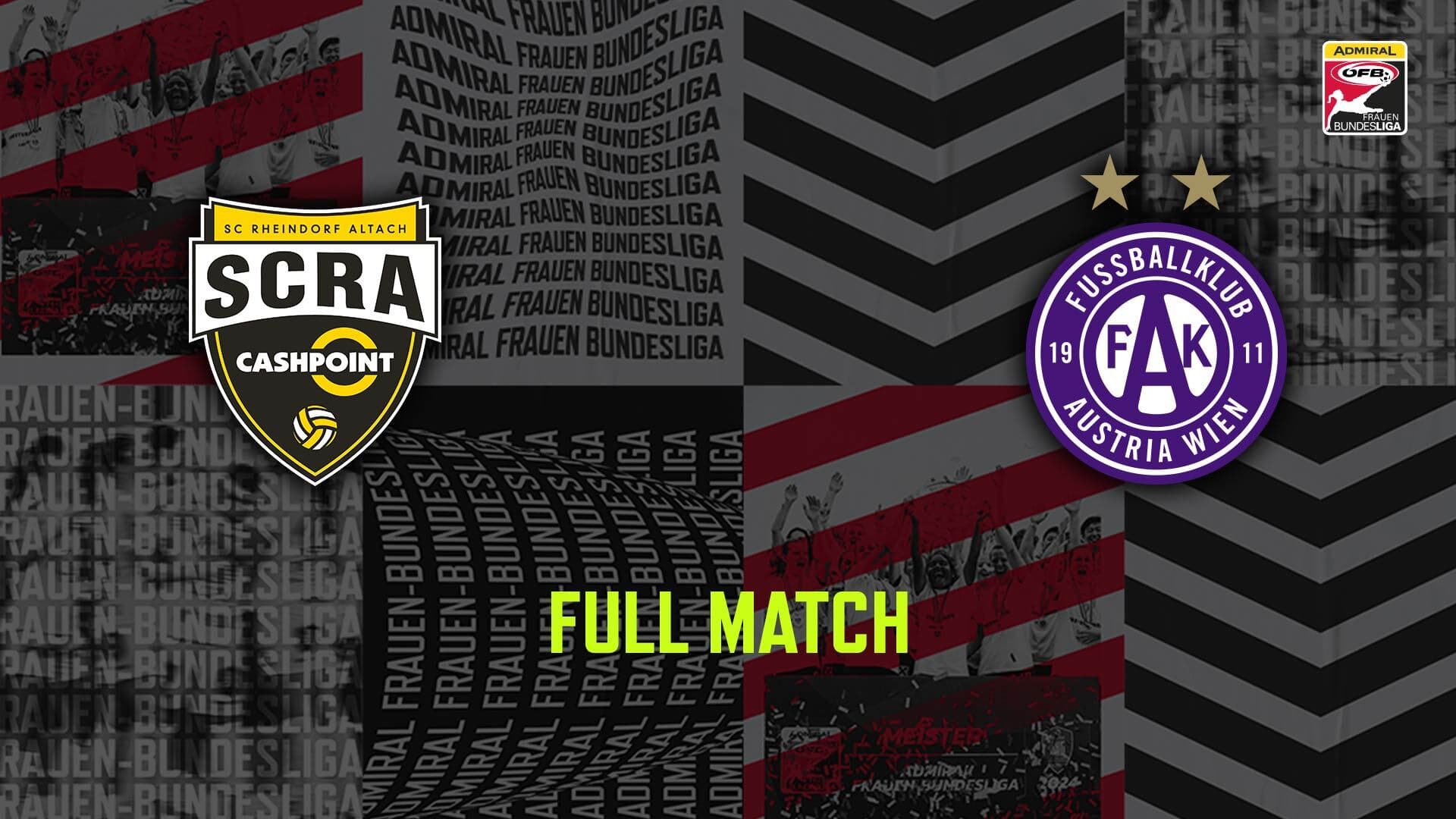 SCR Altach - FK Austria Wien