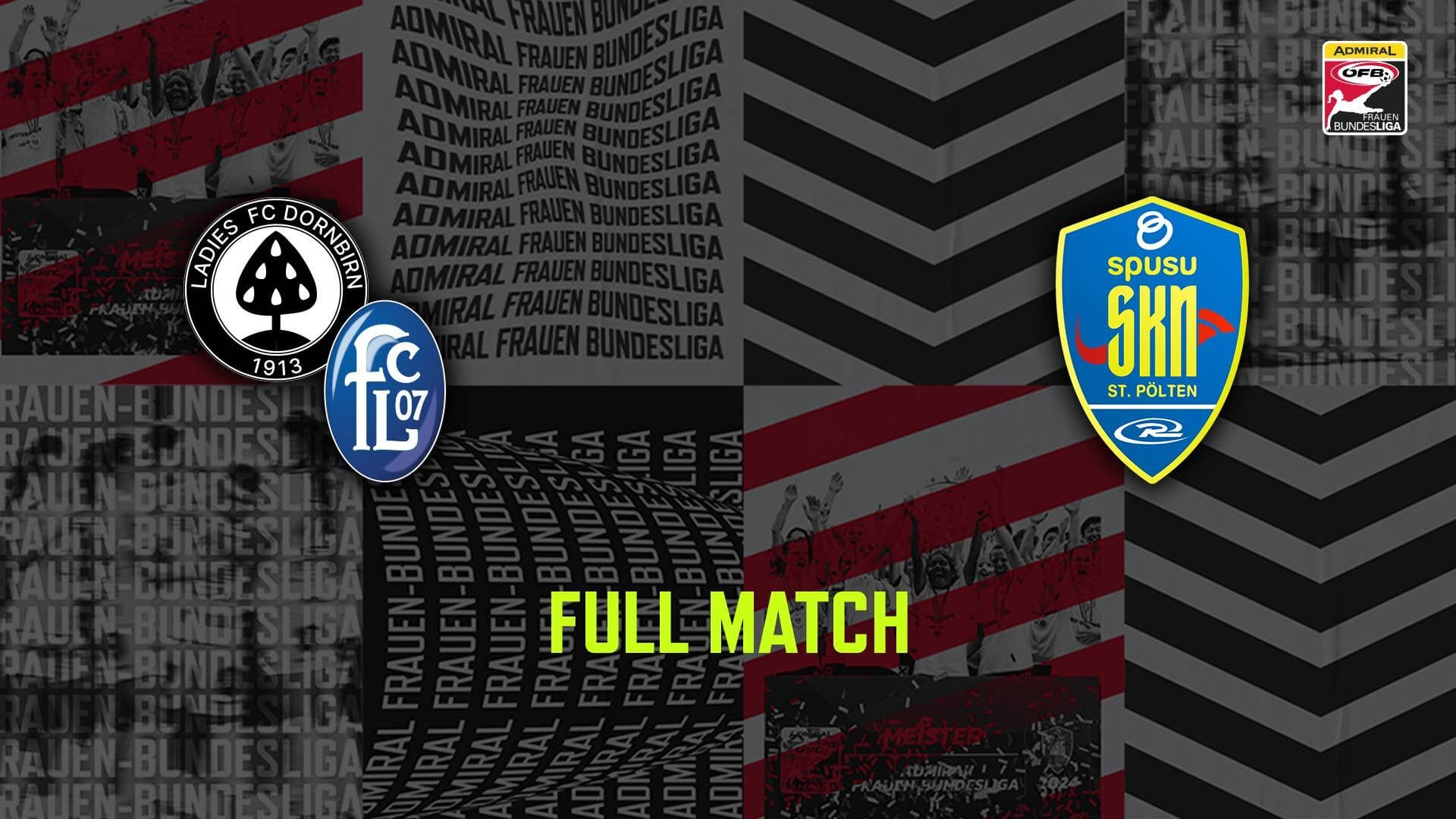 SPG FC Lustenau / FC Dornbirn - spusu SKN St. Pölten Rush