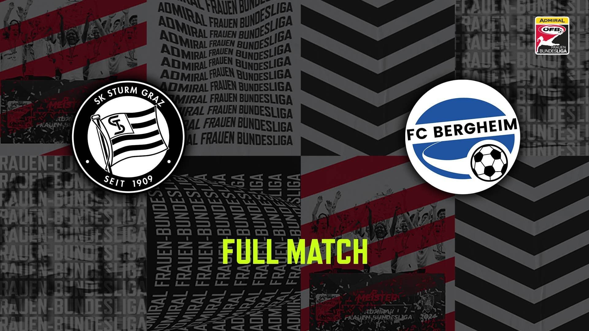 SK Sturm Graz - FC Bergheim