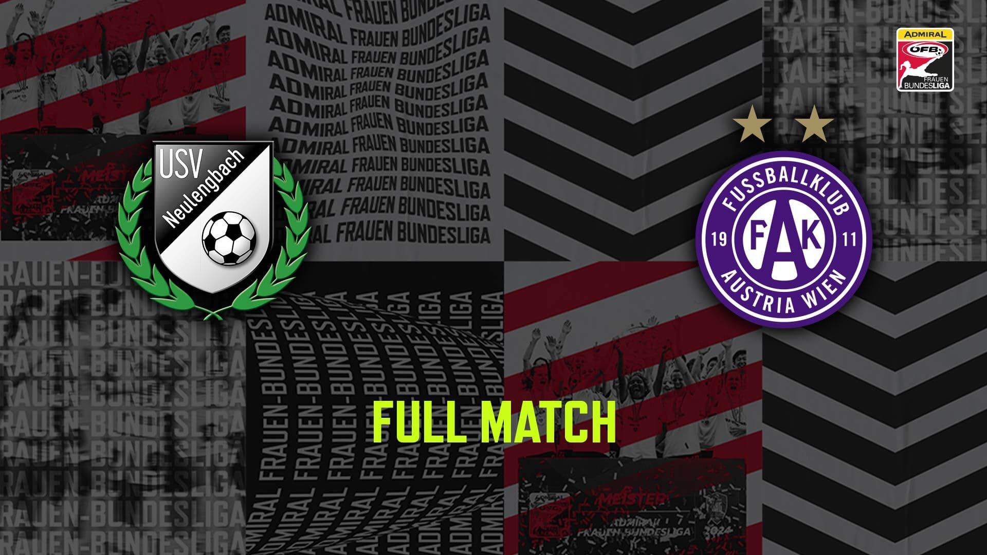 USV Neulengbach - FK Austria Wien