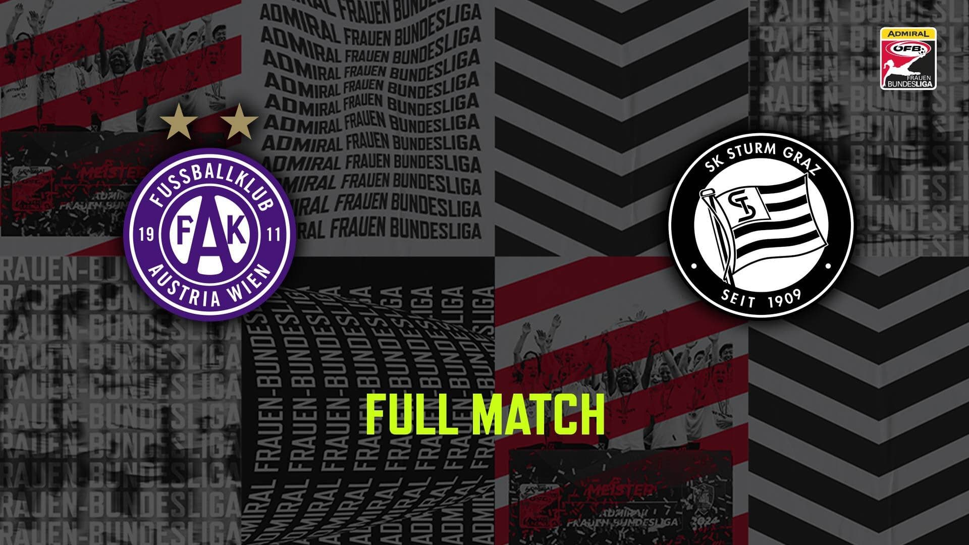 FK Austria Wien - SK Sturm Graz