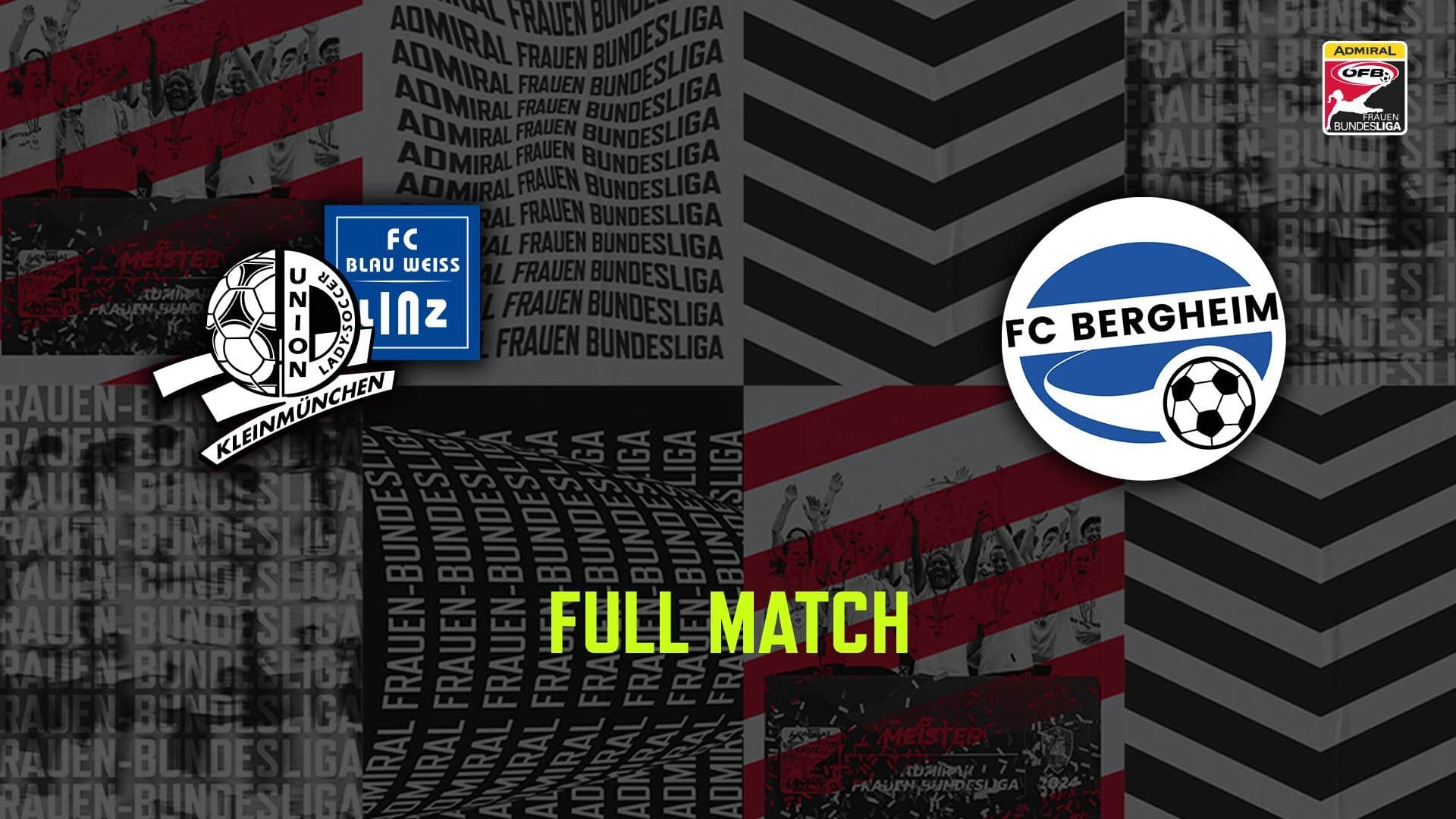 FC Blau-Weiß Linz / Kleinmünchen - FC Bergheim