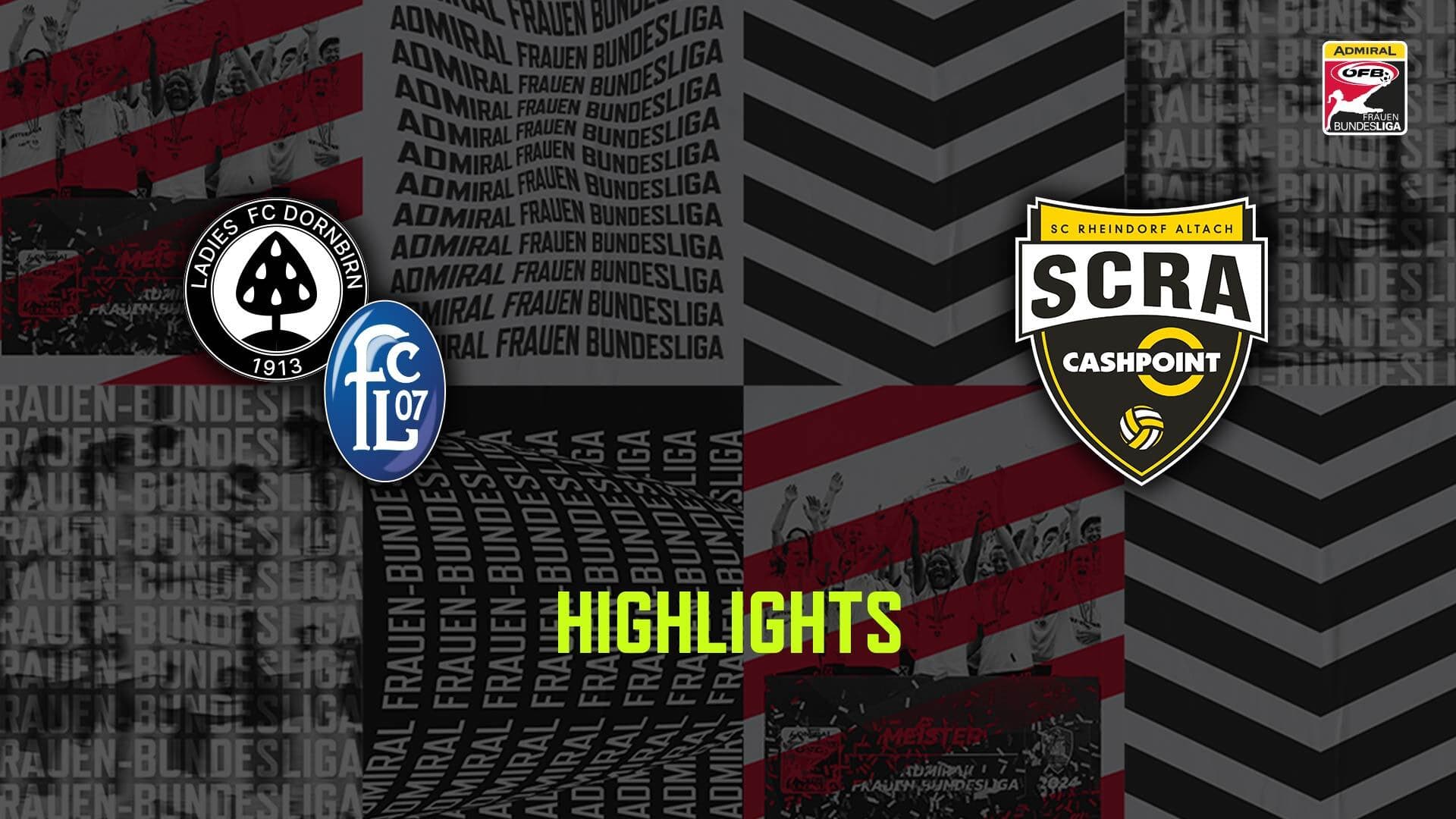 SPG FC Lustenau / FC Dornbirn Ladies - CASHPOINT SCR Altach