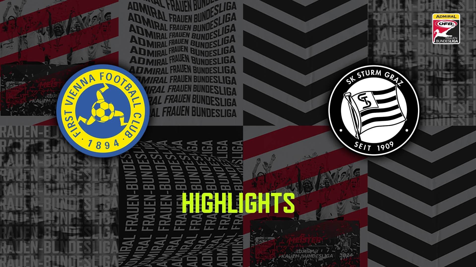 First Vienna FC 1894 - SK Sturm Graz