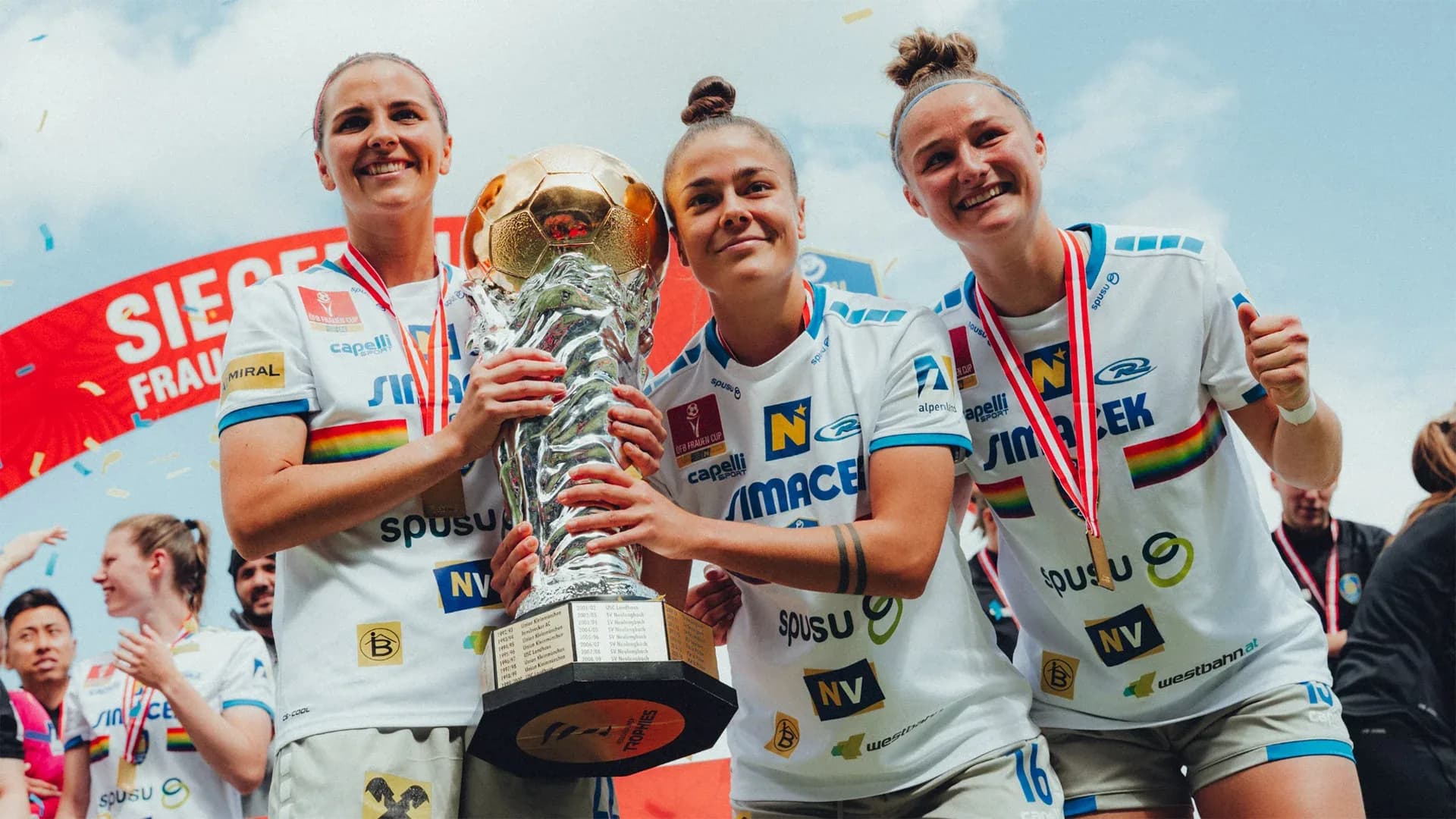 11. Cup-Sieg für den spusu SKN St. Pölten Rush