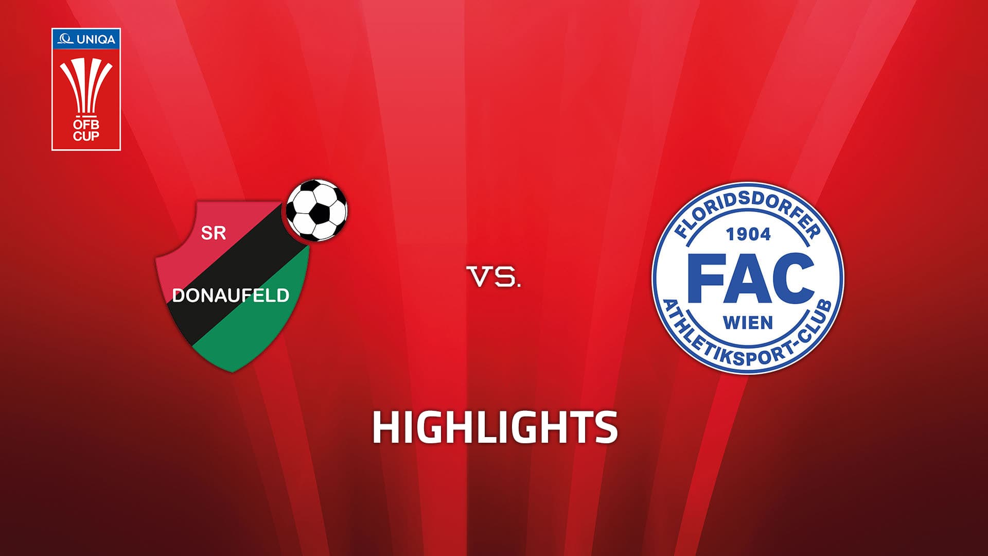 SR Donaufeld - FAC Wien