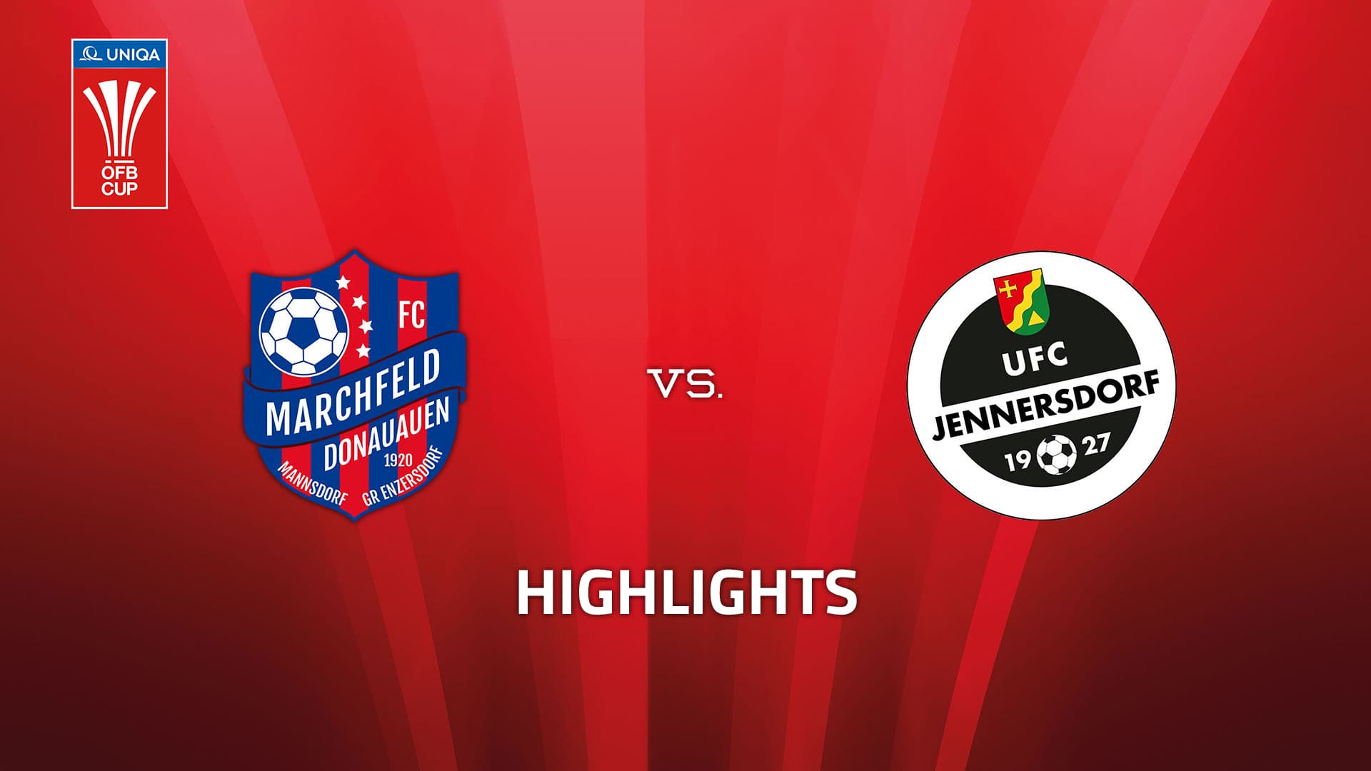 FC Marchfeld Donauauen - UFC Lumitech Jennersdorf