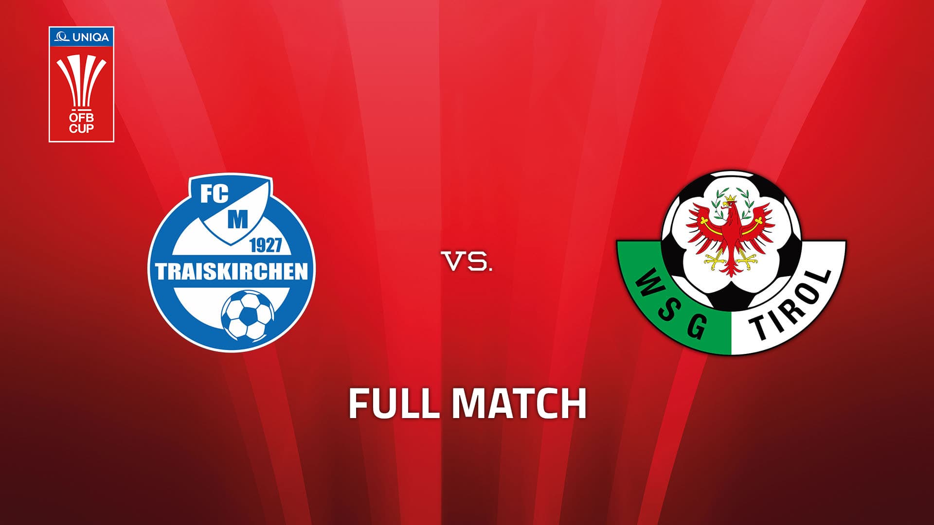 FCM Traiskirchen - WSG Tirol