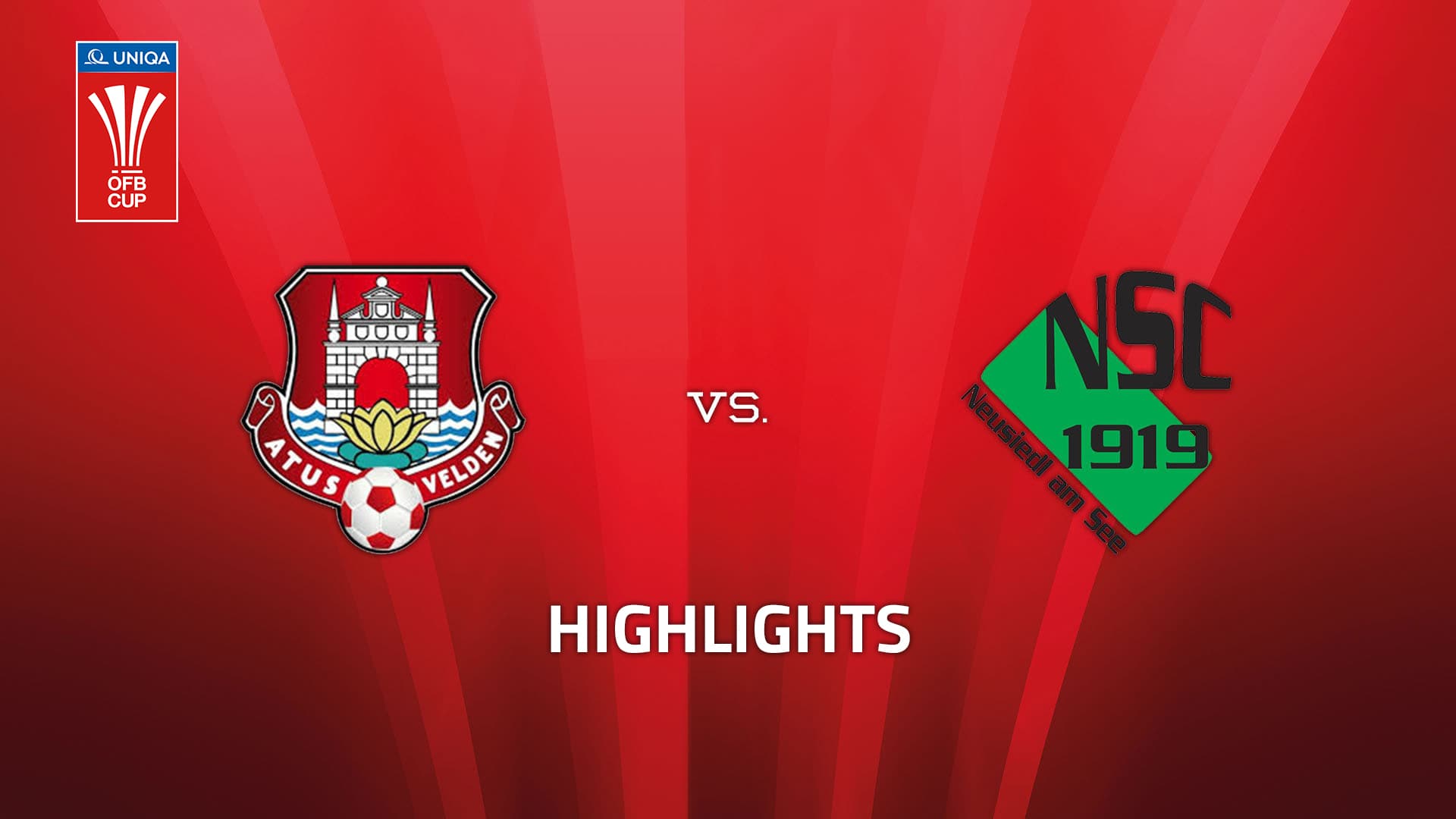 ATUS Velden - SC Neusiedl am See 1919