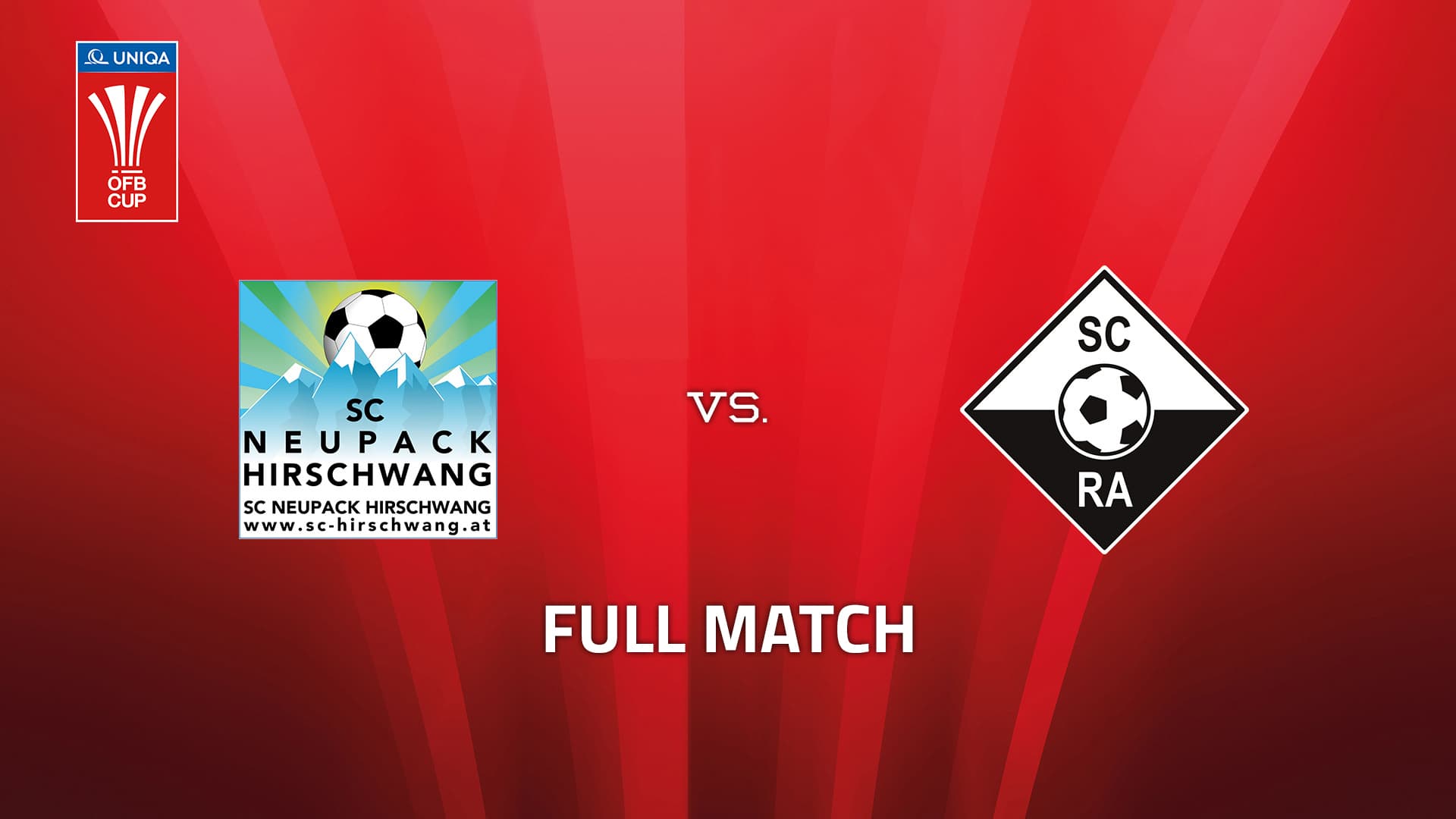 SC Neupack Hirschwang - SCR Altach