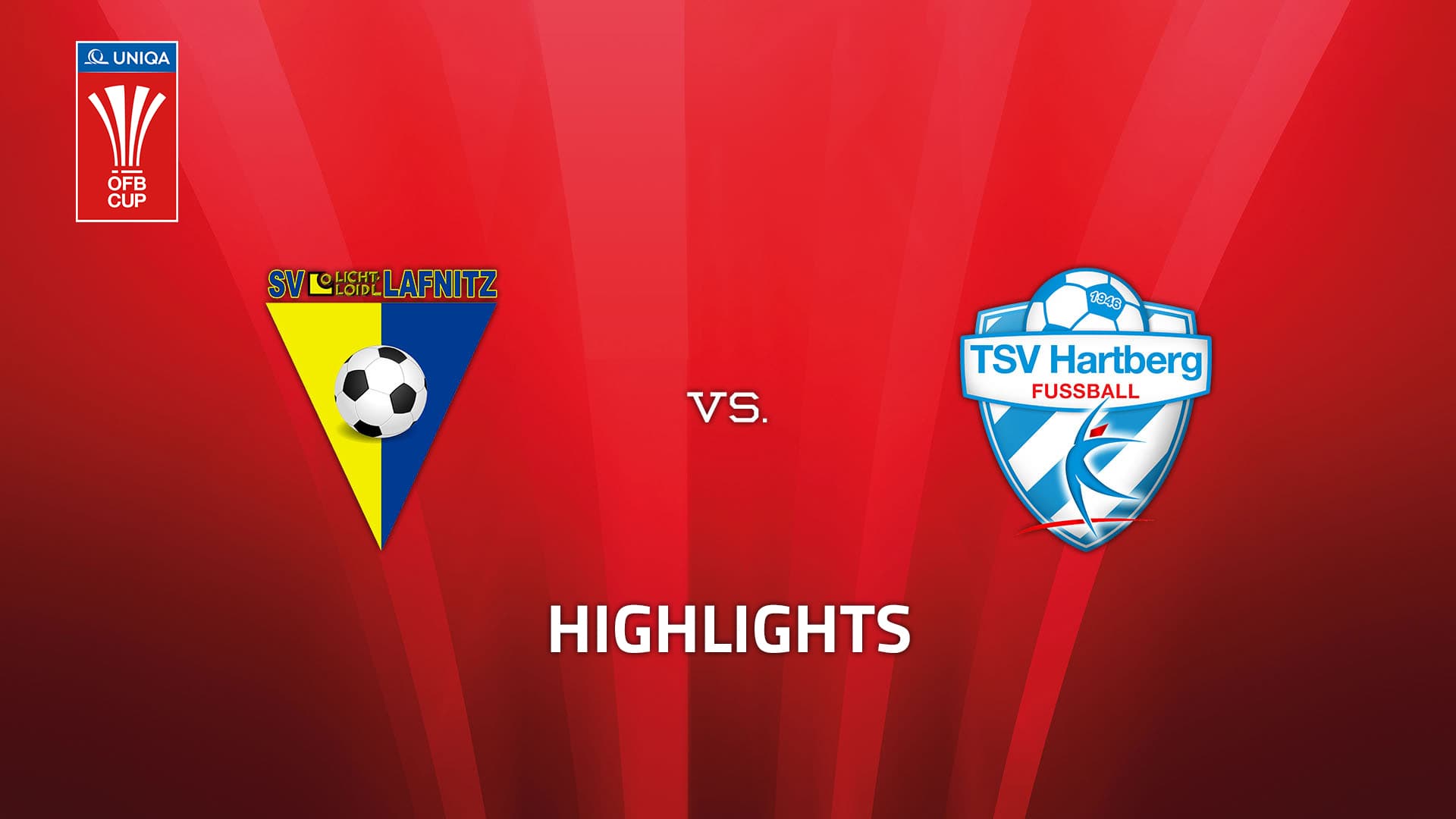 SV Licht-Loidl Lafnitz - TSV Egger Glas Hartberg