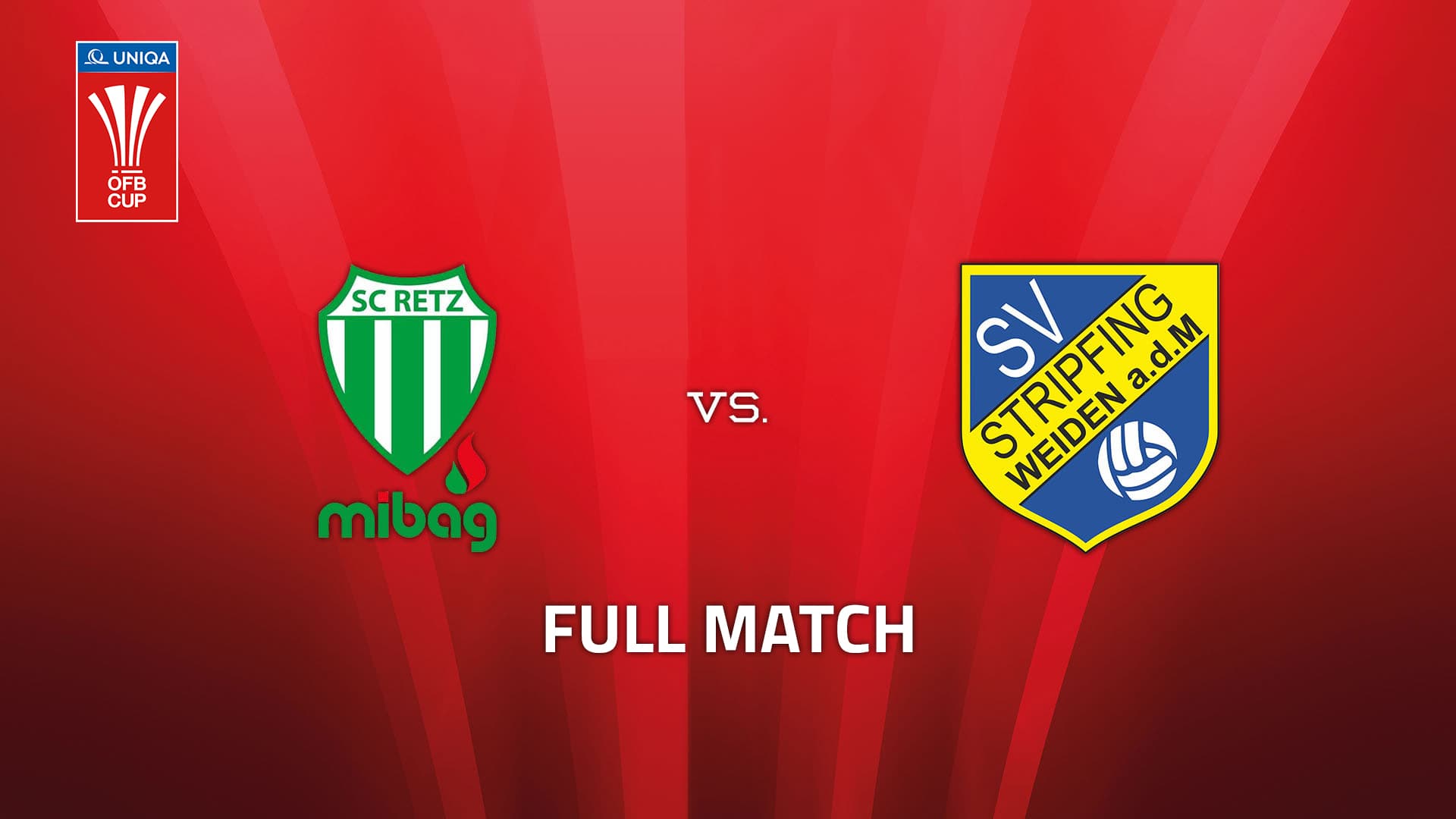 SC MIBAG Retz - SV Stripfing/Weiden