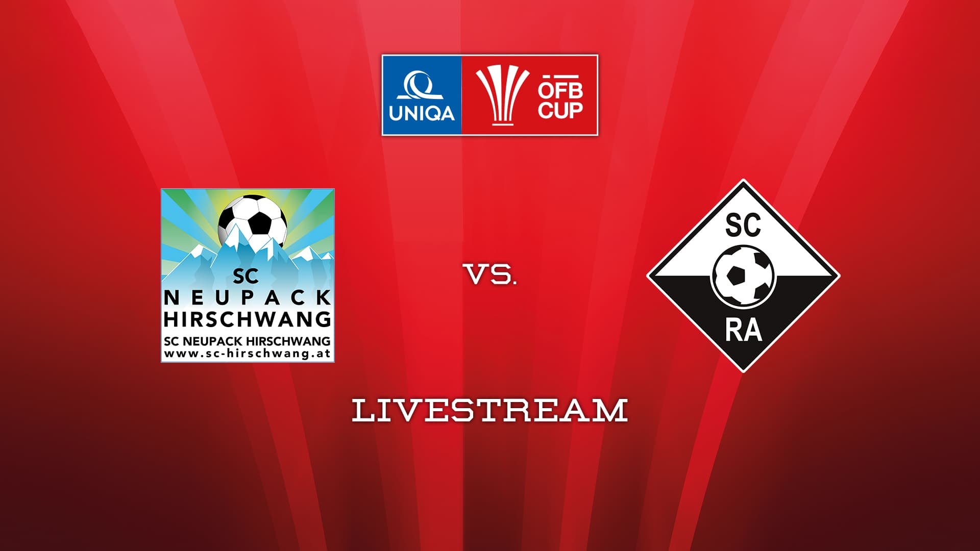 Livestream: Hirschwang - SCR Altach 26.07.2025
