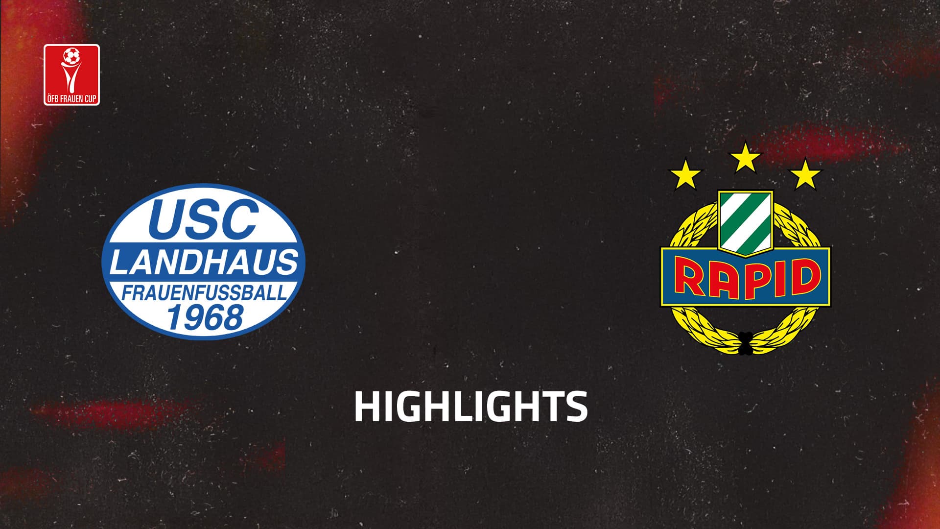 USC Landhaus - SK Rapid