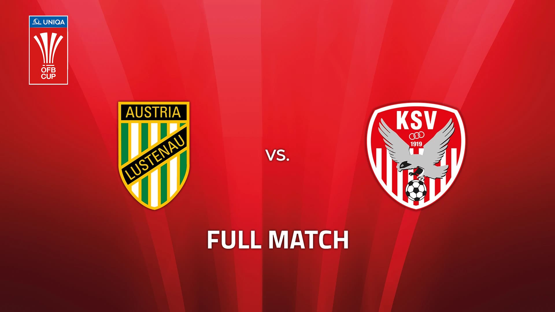 SC Austria Lustenau - KSV 1919