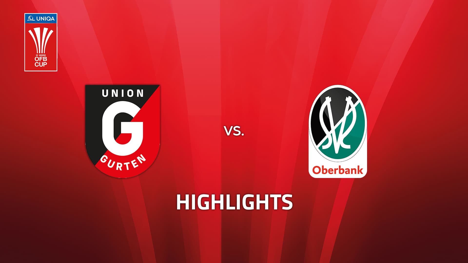 Union Raiffeisen Gurten - SV Oberbank Ried