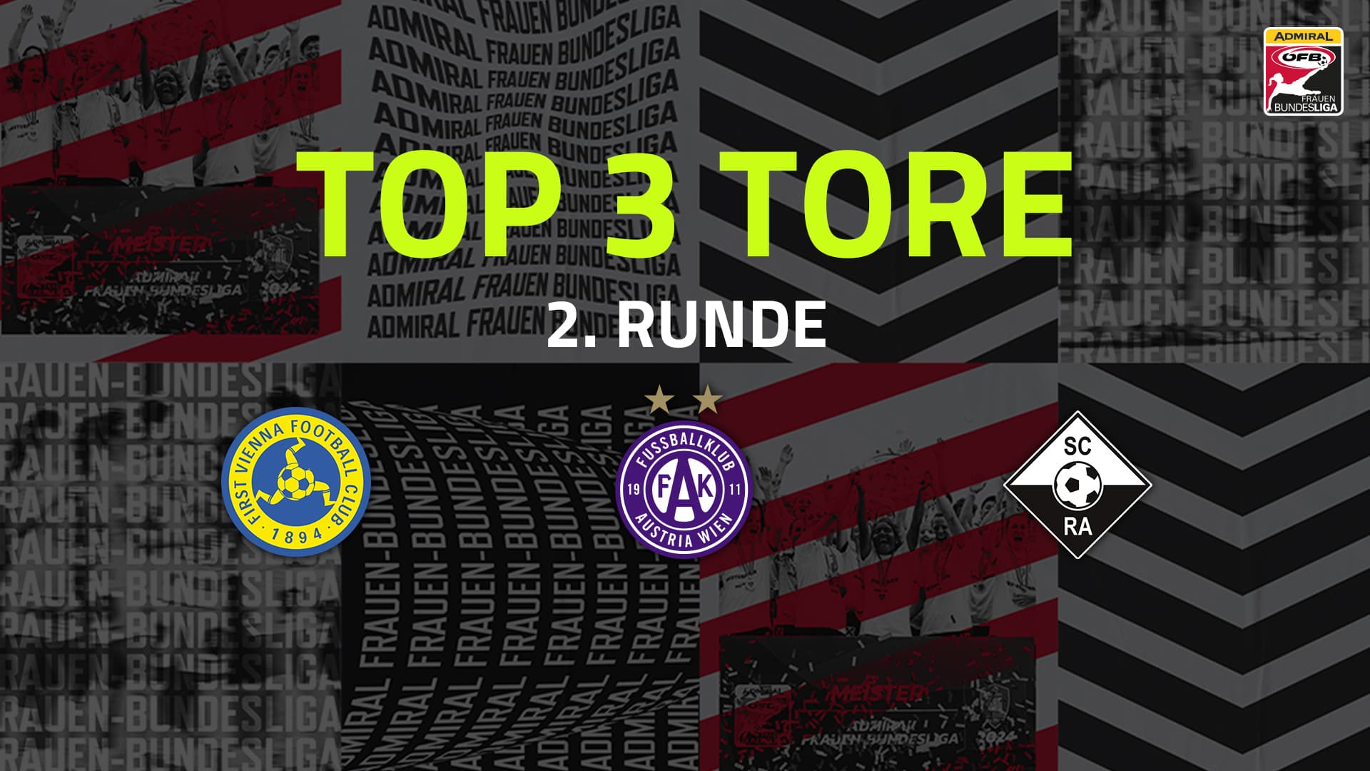 Top 3 Tore | 2. Runde | AFBL