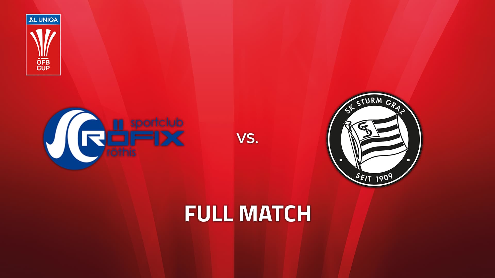 SC Röfix Röthis - SK Puntigamer Sturm Graz