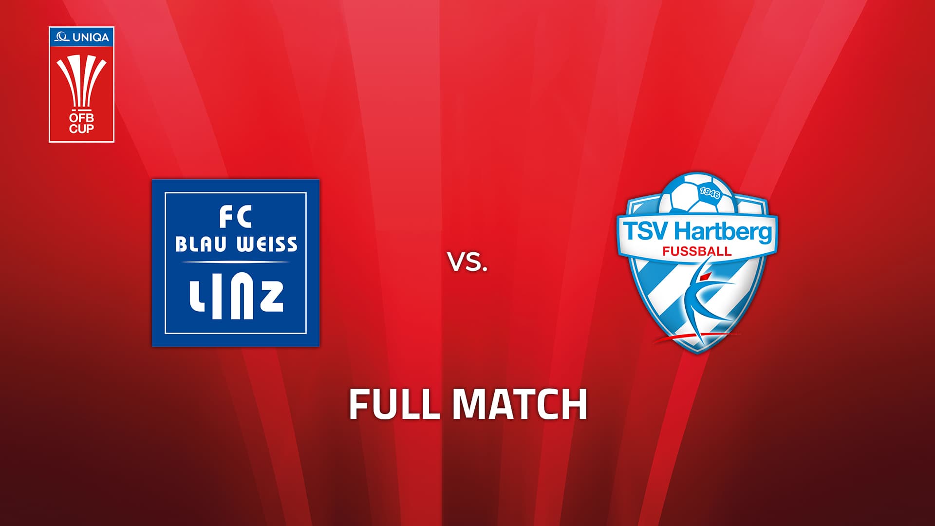 FC Blau Weiss Linz - TSV Egger Glas Hartberg