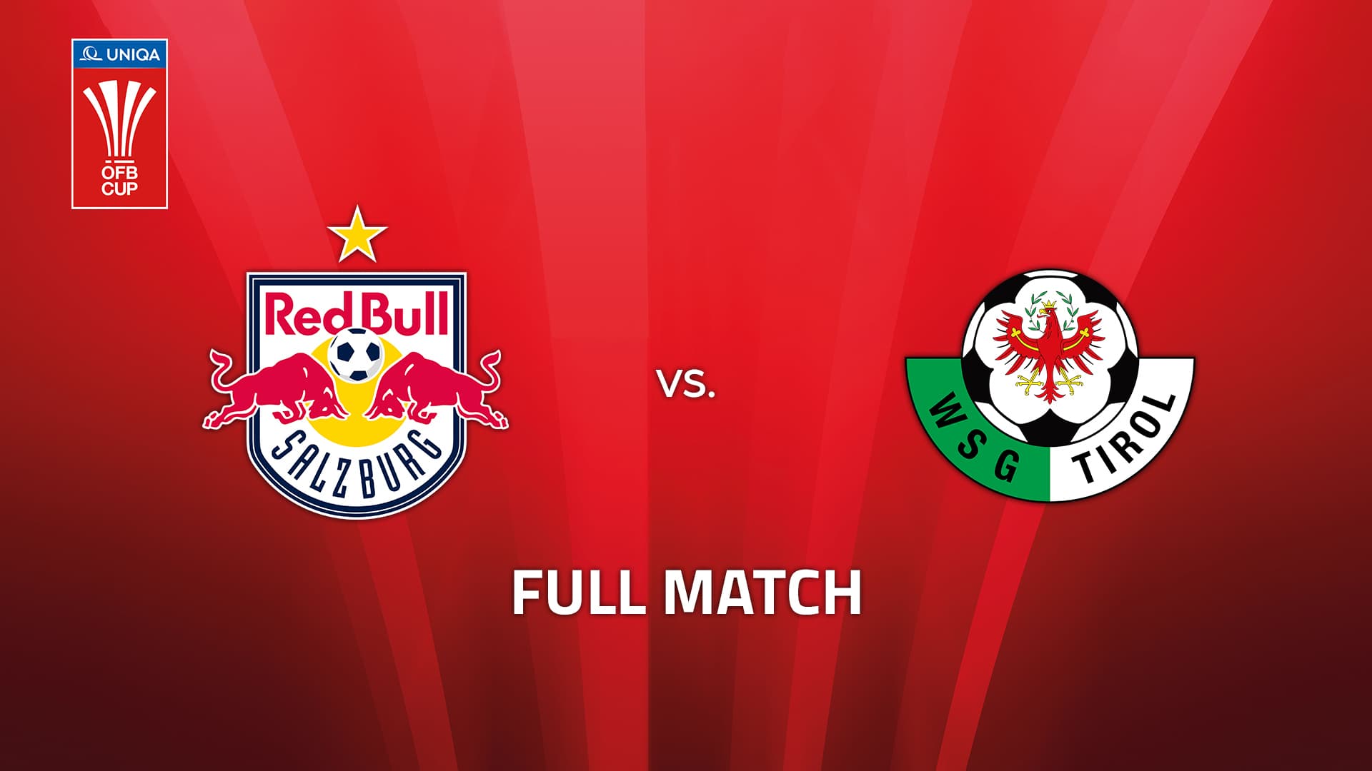 FC Red Bull Salzburg - WSG Tirol