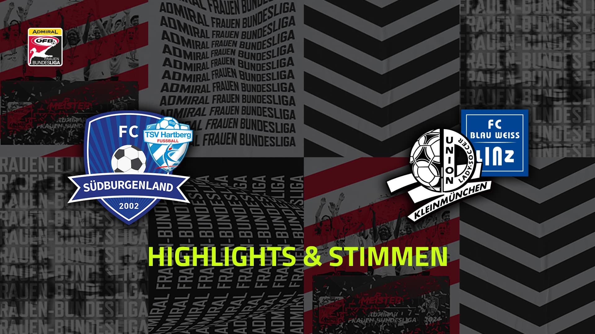 SpG Südburgenland / TSV Hartberg - FC Blau-Weiß Linz / Kleinmünchen