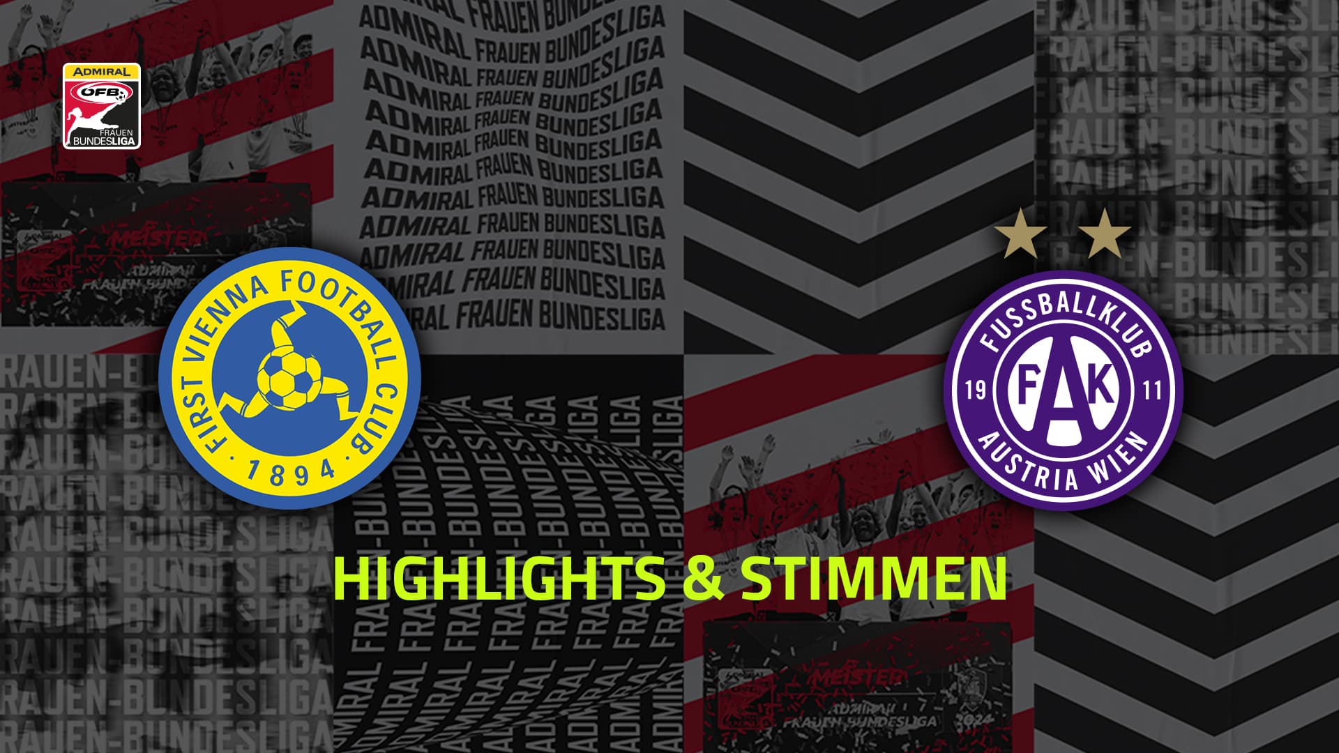 First Vienna FC 1894 - FK Austria Wien