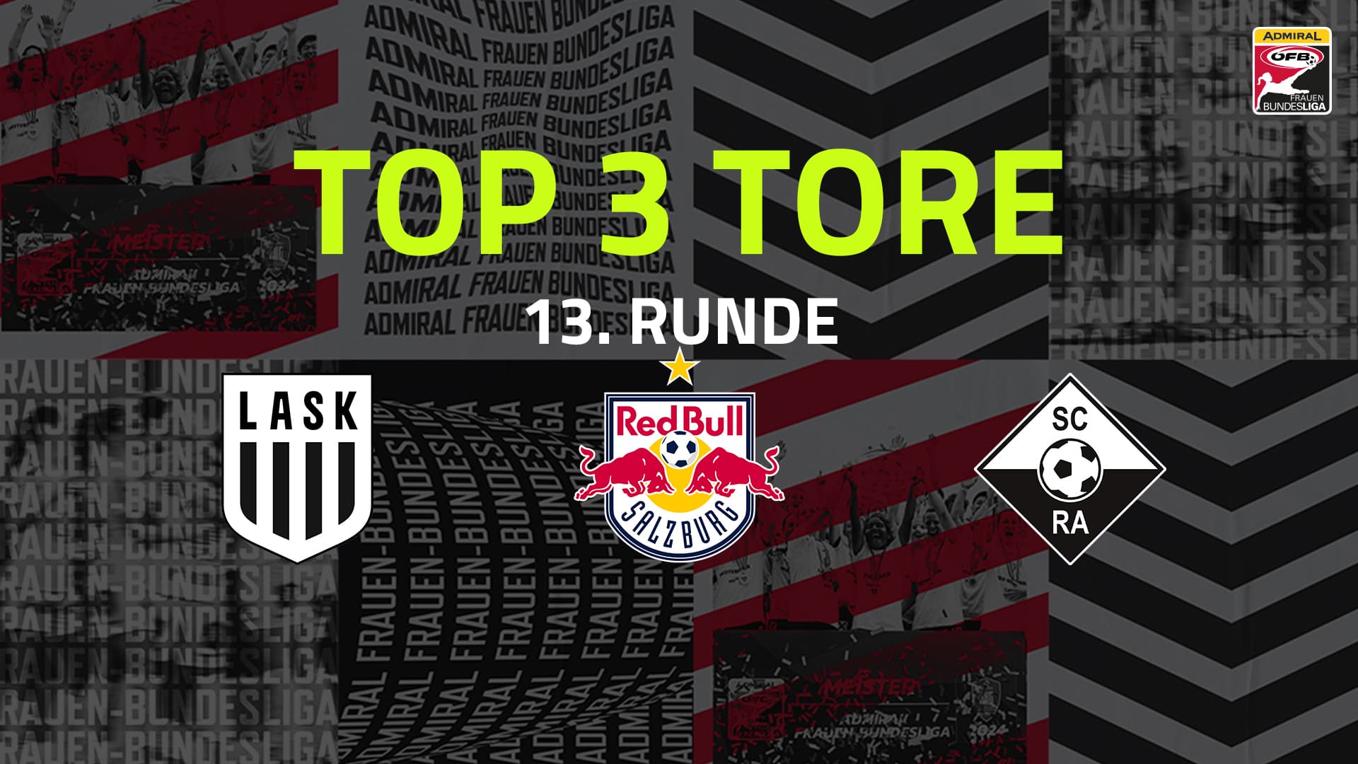 Top 3 Tore | 13. Runde | AFBL