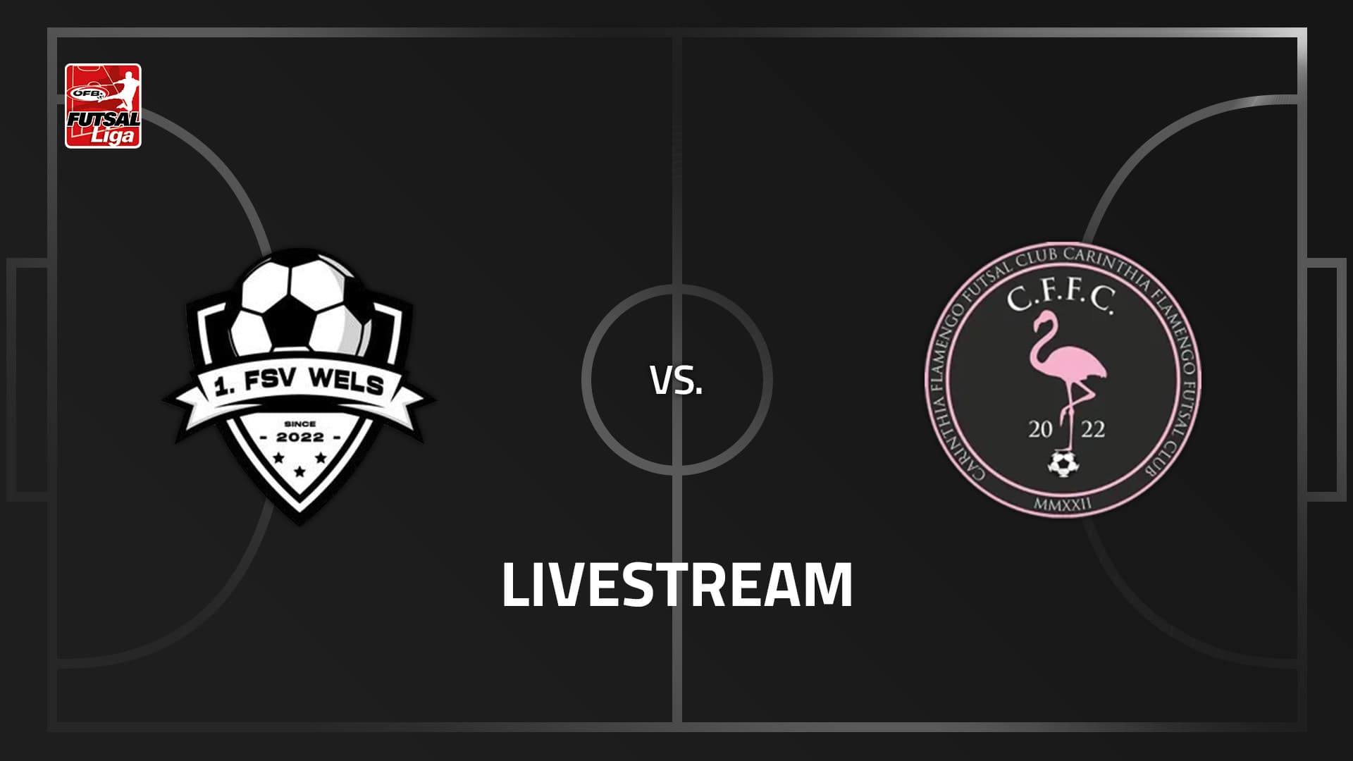 Livestream: 1. FSV Wels - Carinthia Flamengo Futsal Club