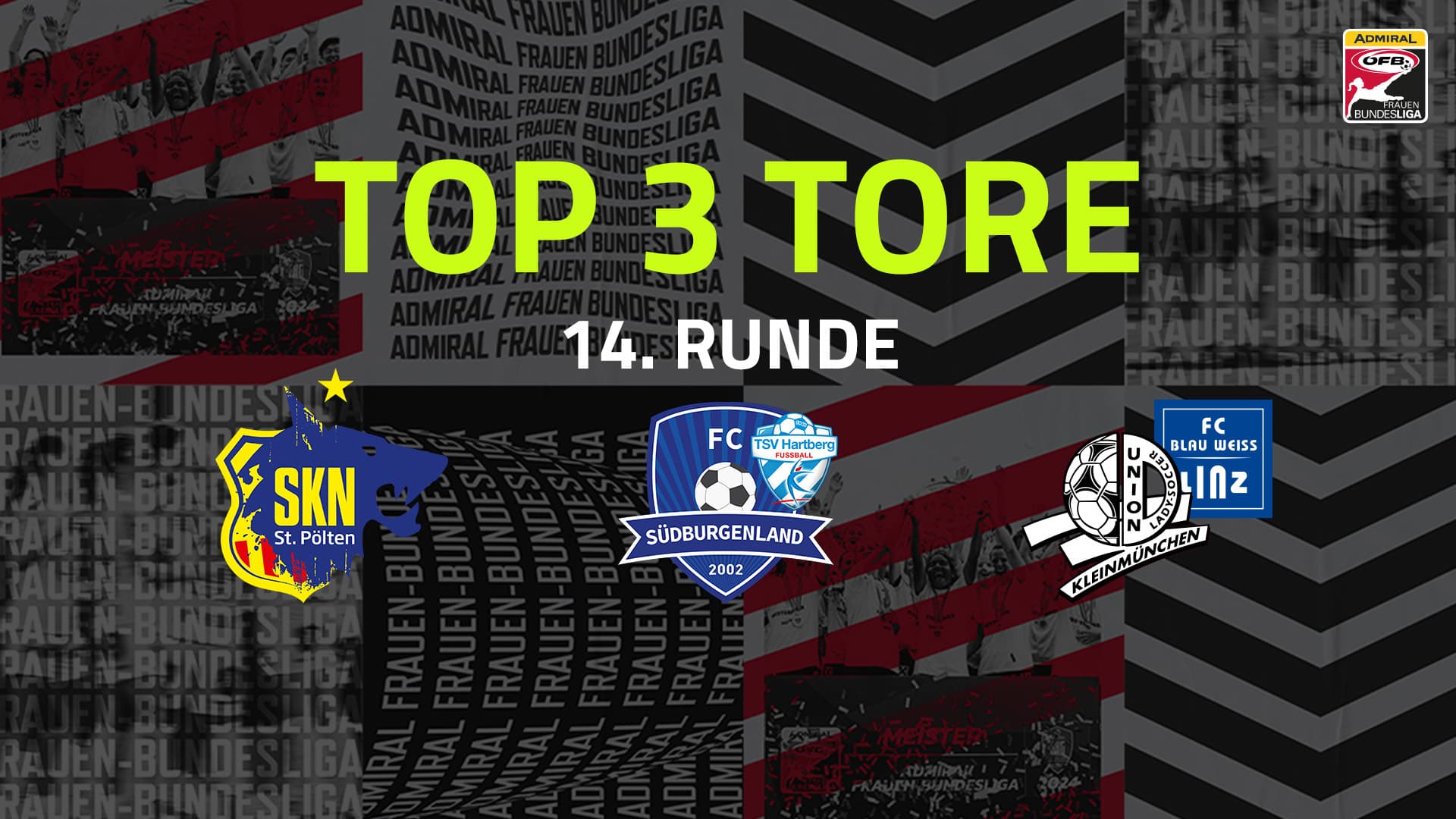 Top 3 Tore | 14. Runde | AFBL