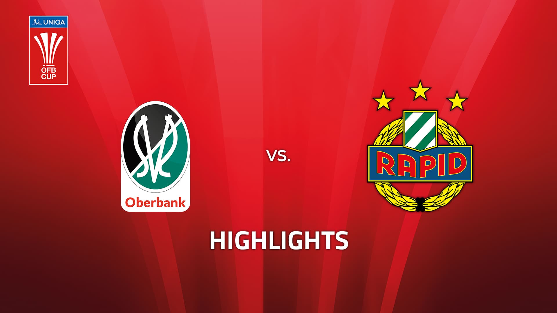 SV Oberbank Ried - SK Rapid