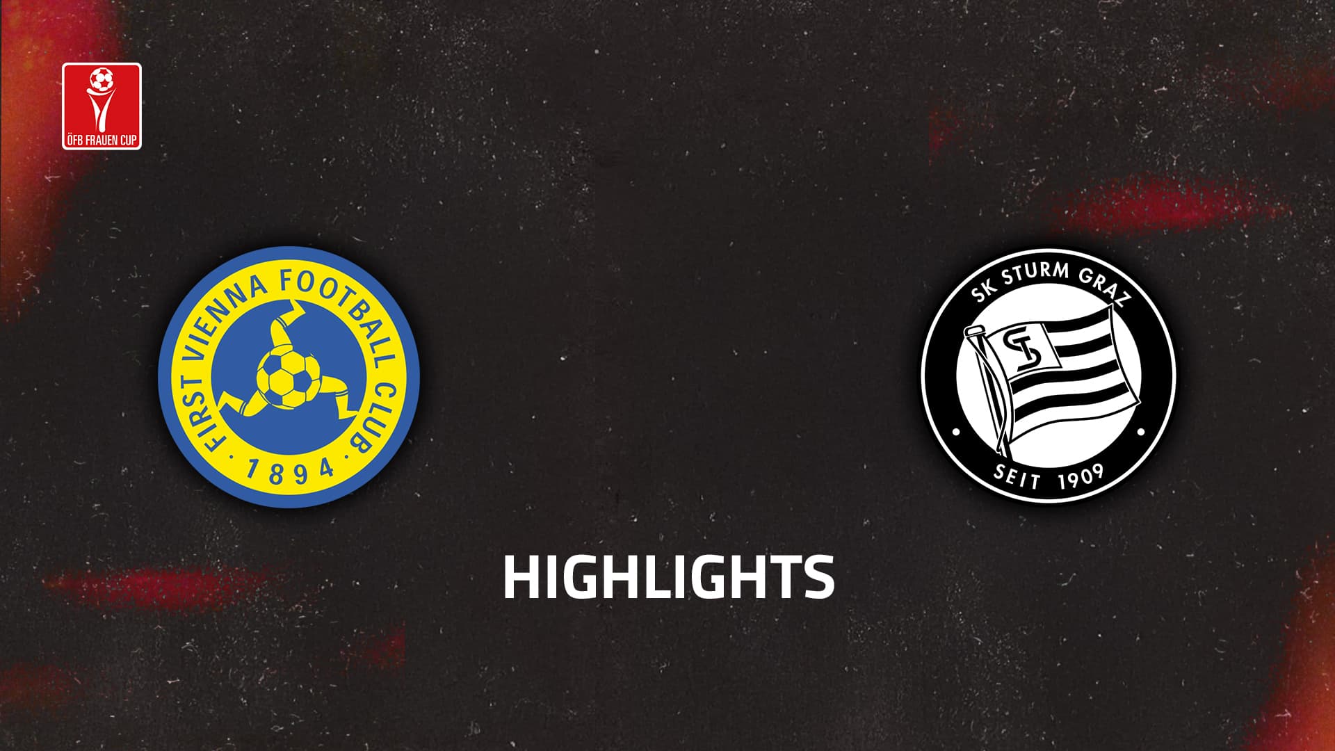 First Vienna FC 1894 - SK Sturm Graz
