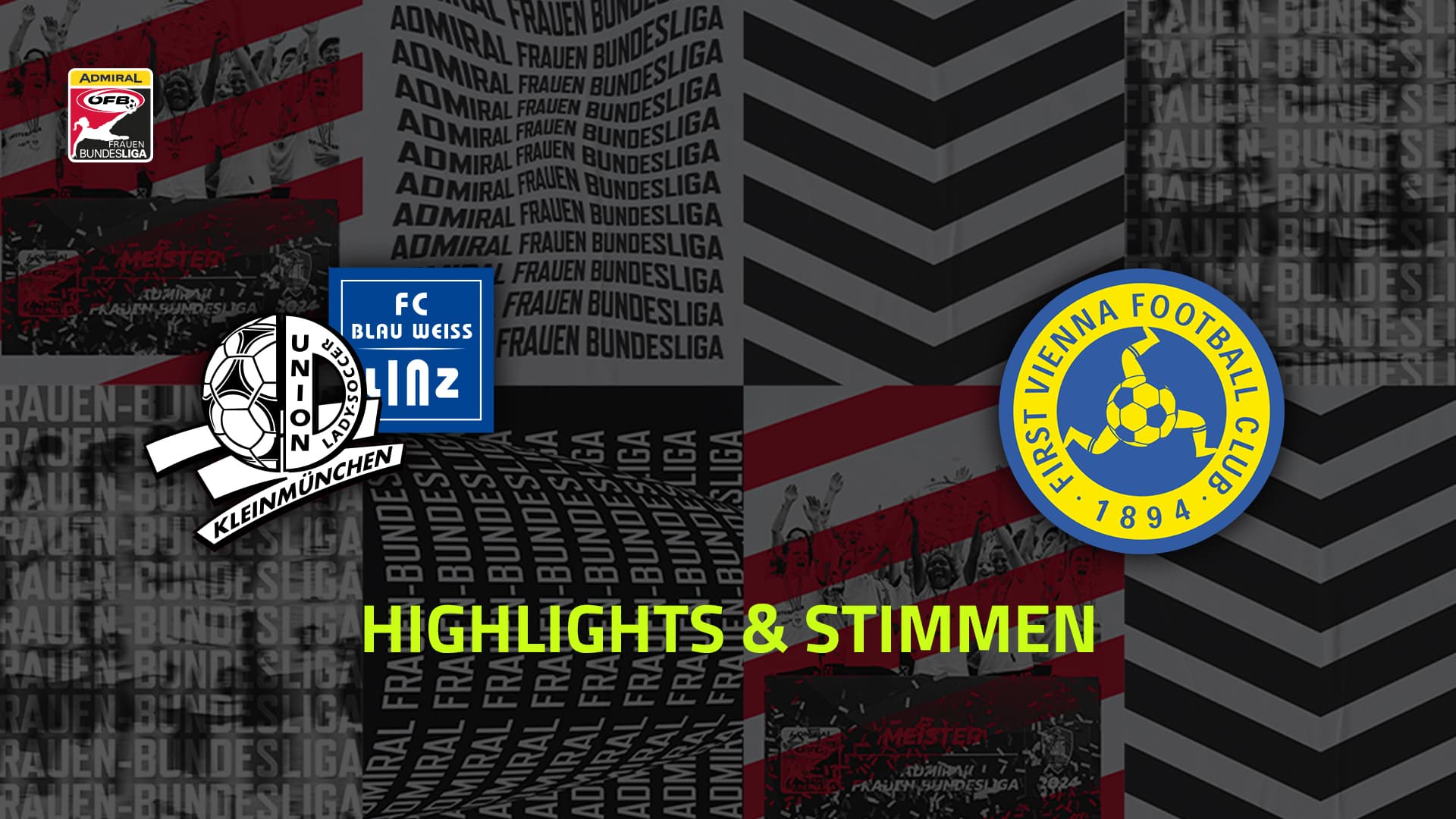 FC Blau-Weiß Linz / Kleinmünchen - First Vienna FC 1894