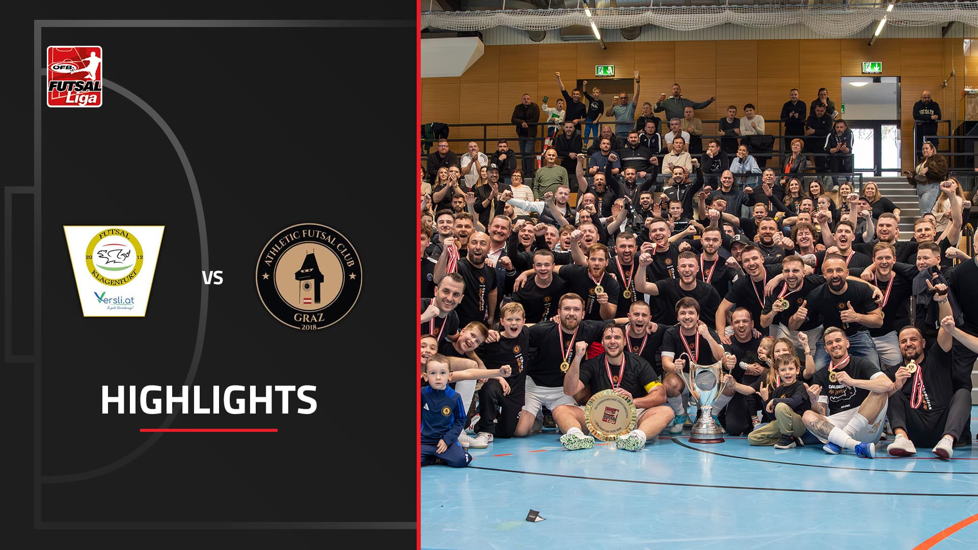 Futsal versli.at Klagenfurt - AFC Graz