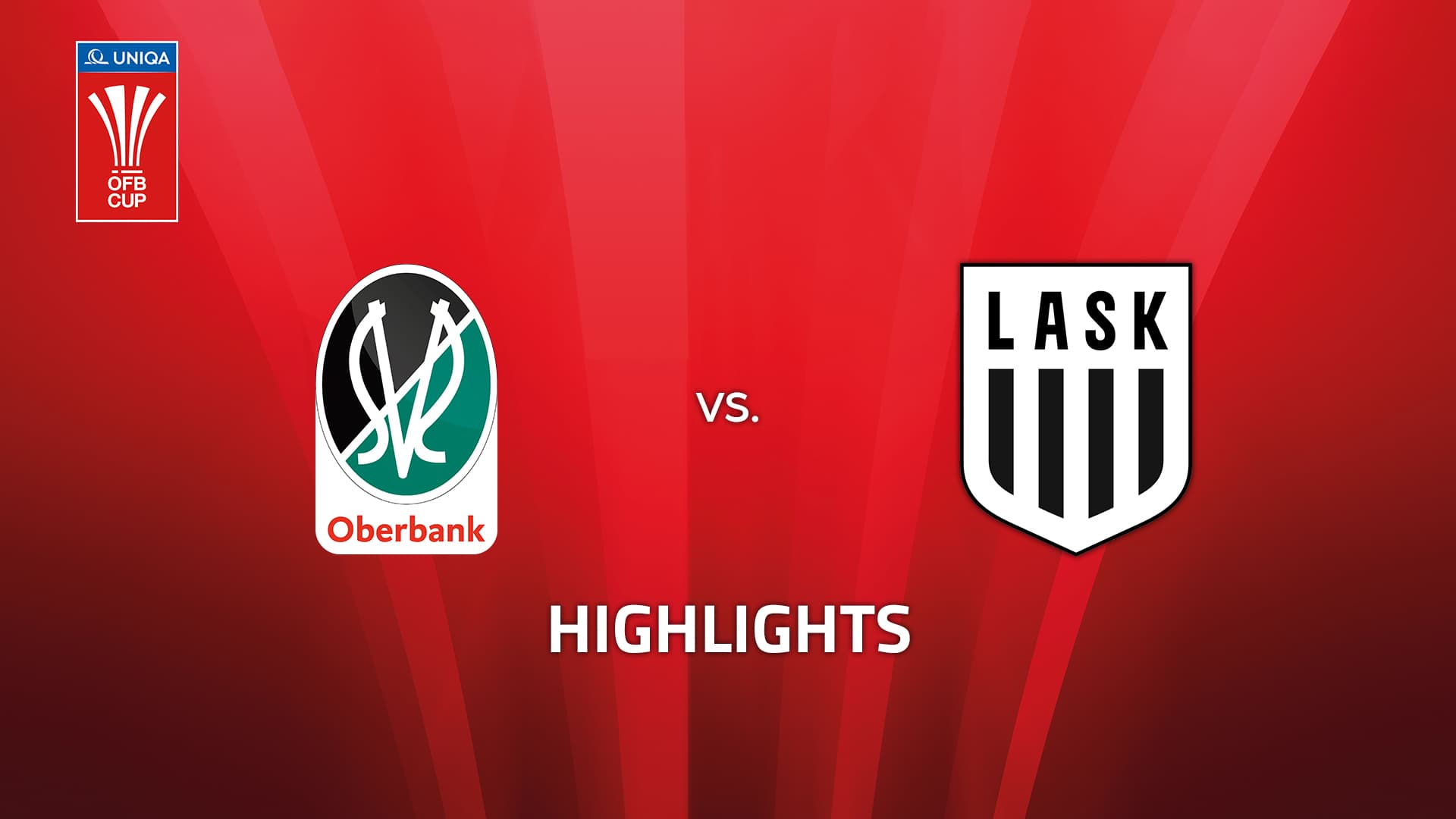 SV Oberbank Ried - LASK