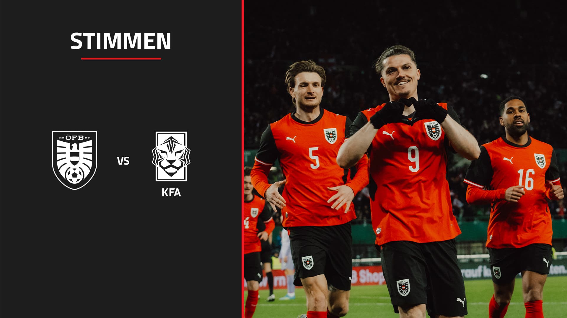 Österreich - Südkorea