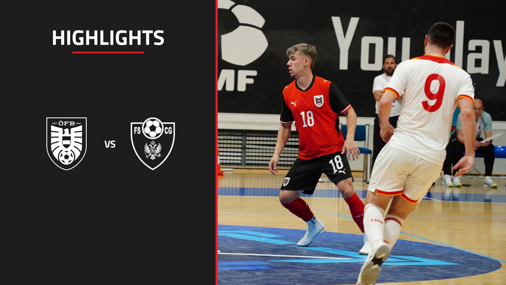 Futsal | Österreich - Montenegro