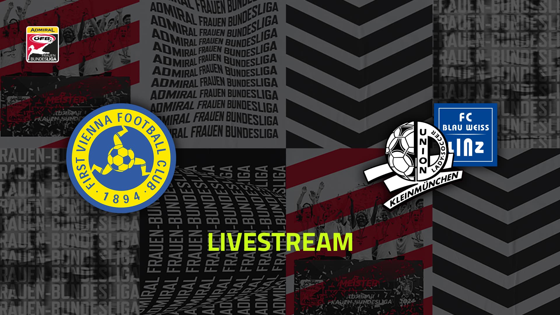 Livestream: First Vienna FC 1894 - FC Blau-Weiß Linz / Kleinmünchen