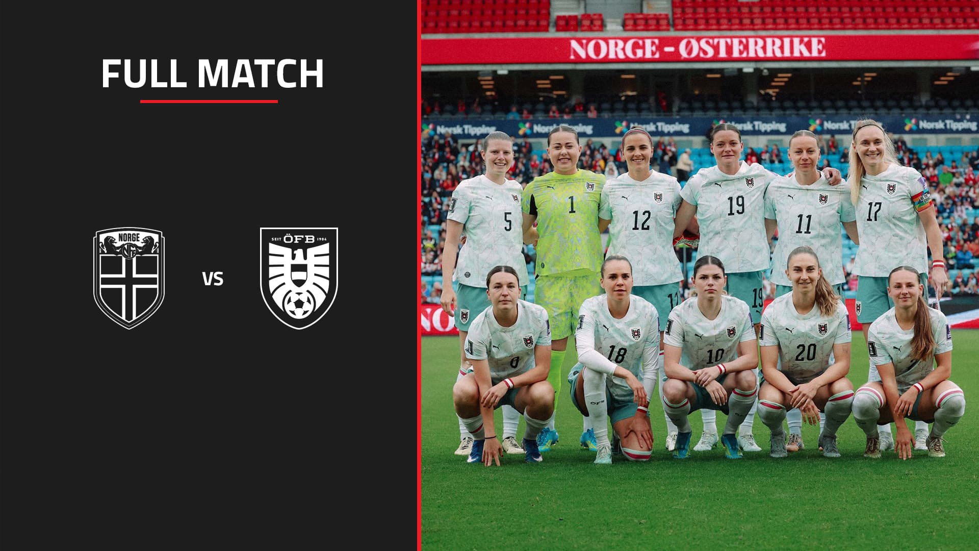 Frauen | Norwegen - Österreich