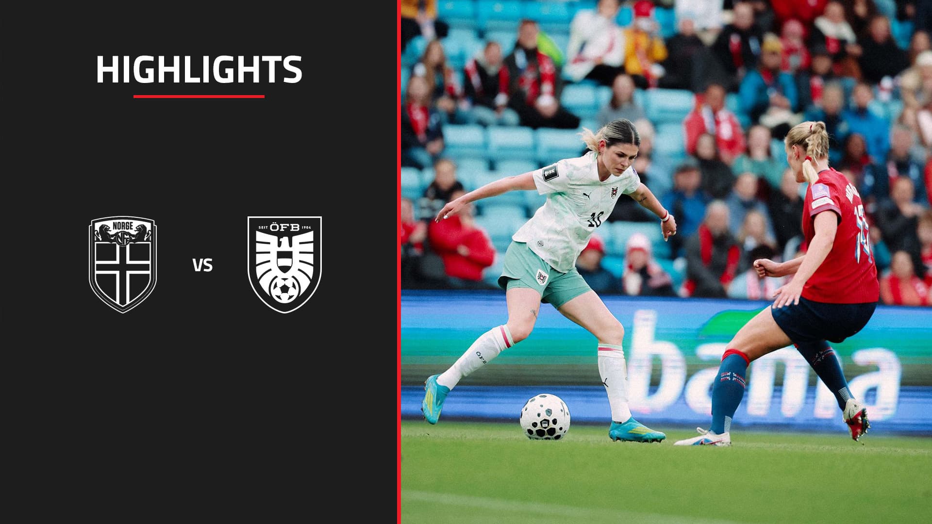 Frauen | Norwegen - Österreich