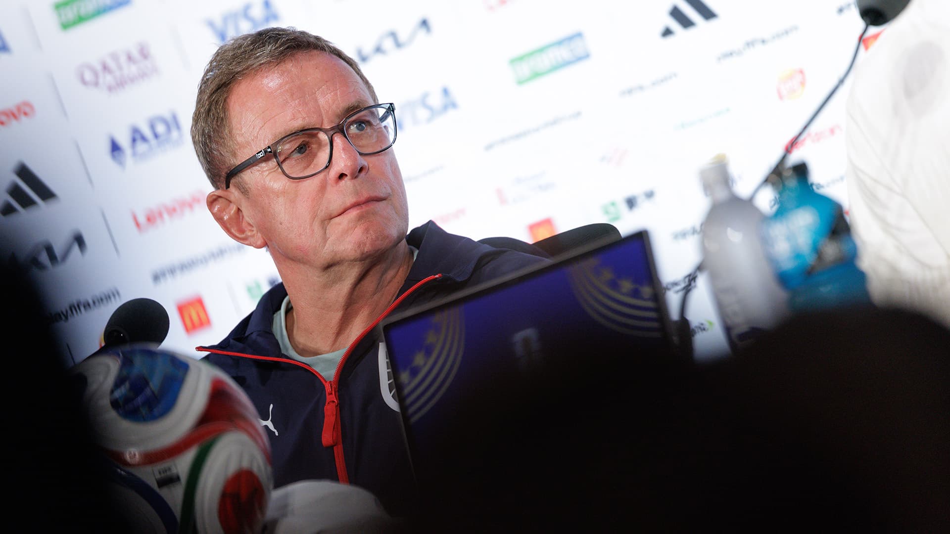 Pressekonferenz nach Argentinien mit Ralf Rangnick