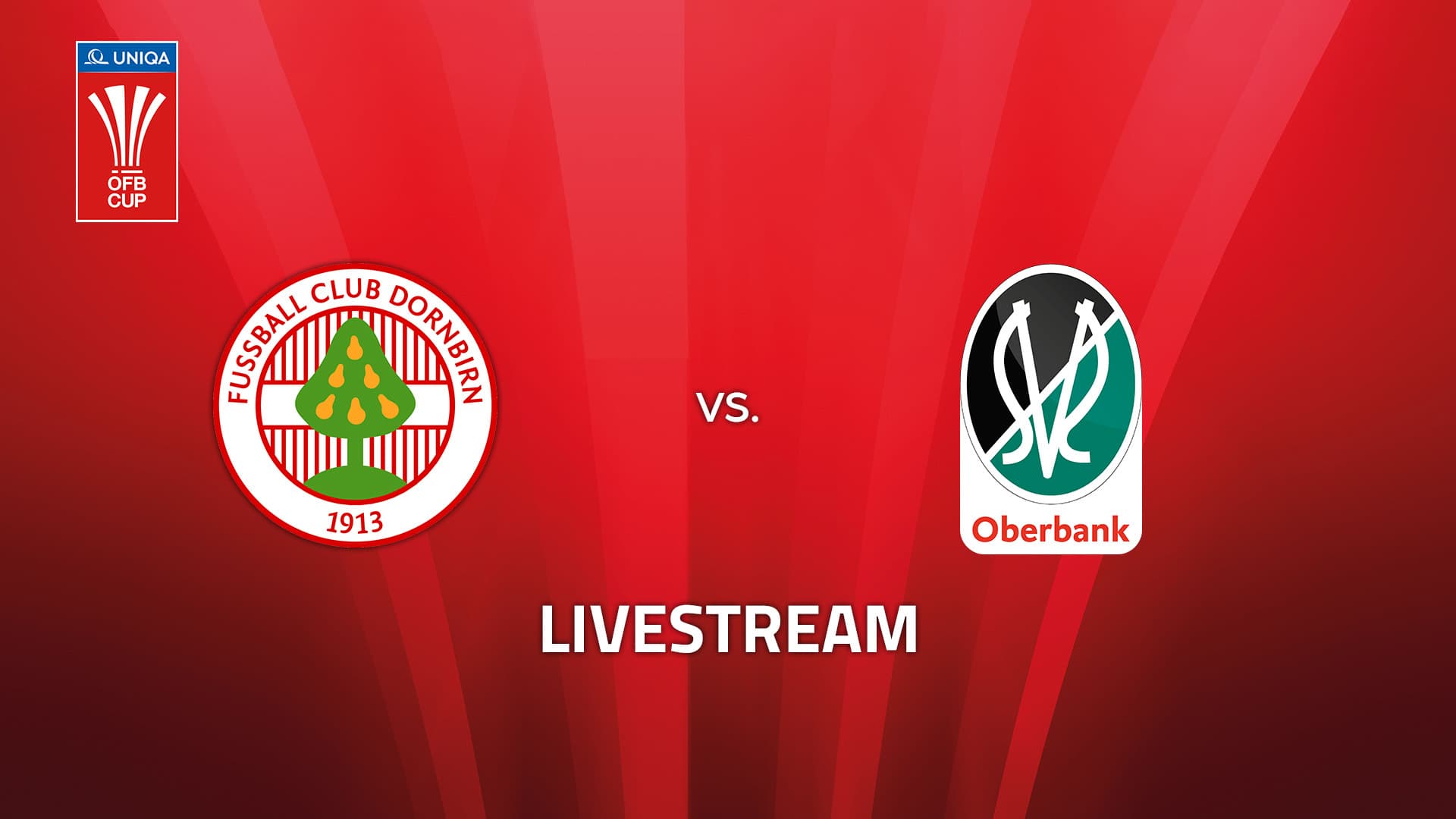 Livestream: FC Dornbirn 1913 - SV Oberbank Ried