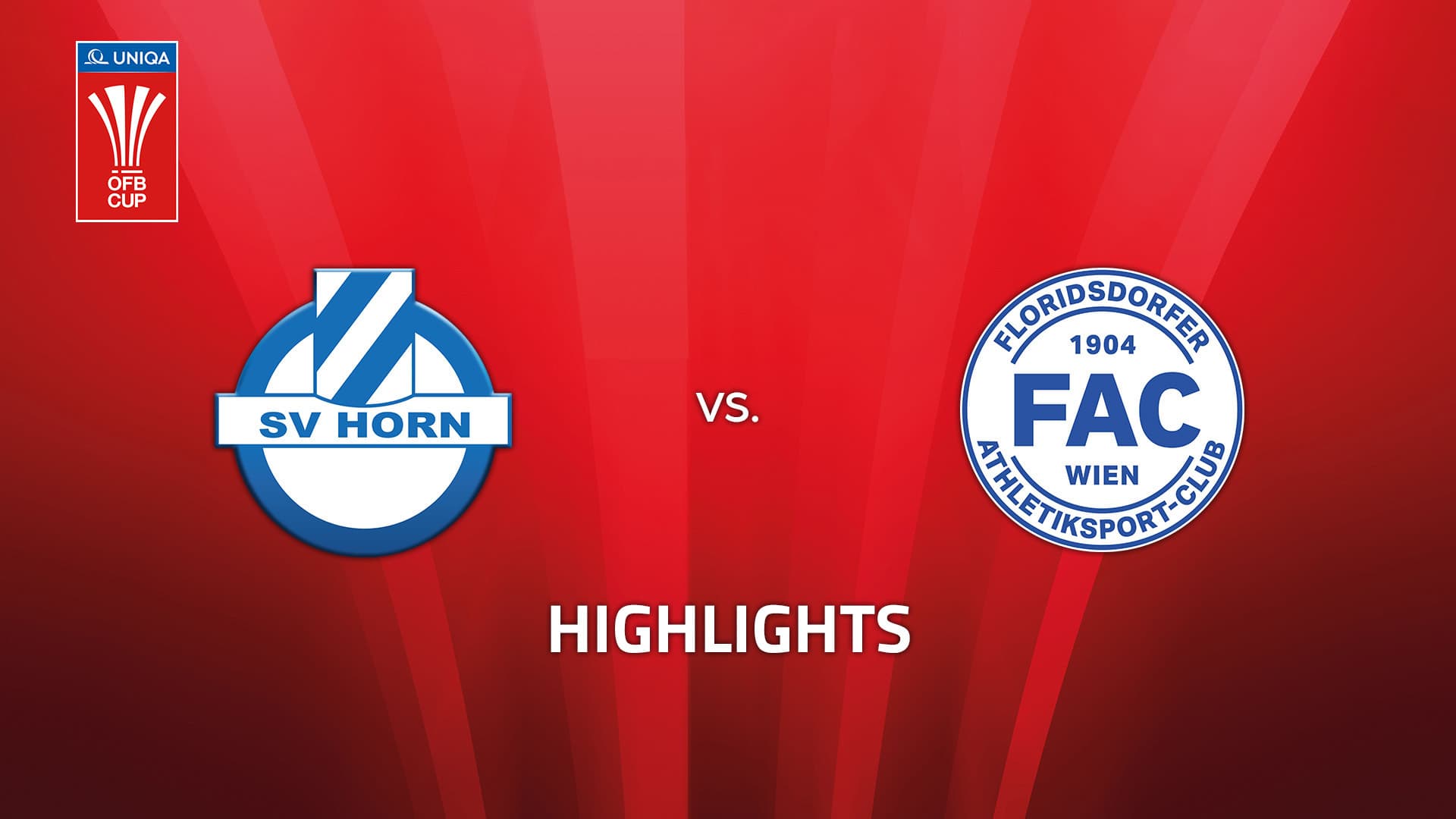 SV Horn - FAC Wien