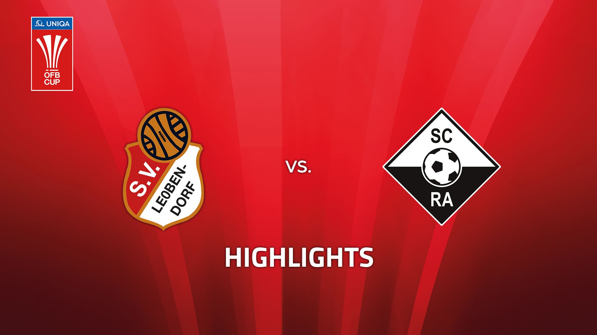 SV Sparkasse Leobendorf - SCR Altach