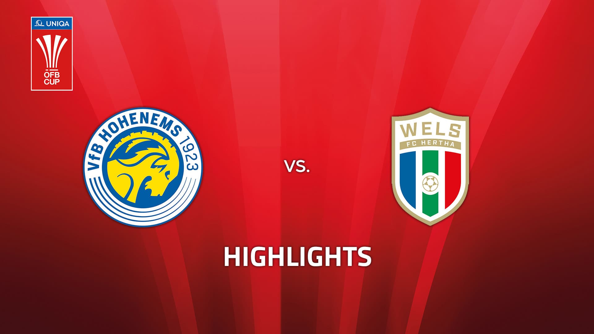 VfB Hohenems - FC Hertha Wels
