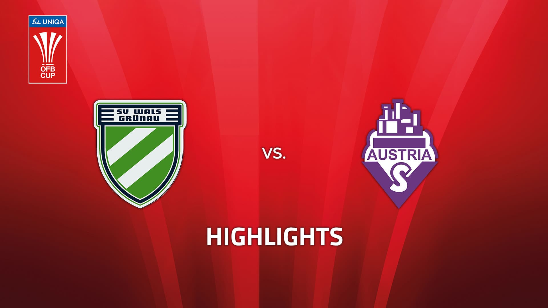 SV Wals - Grünau - SV Austria Salzburg