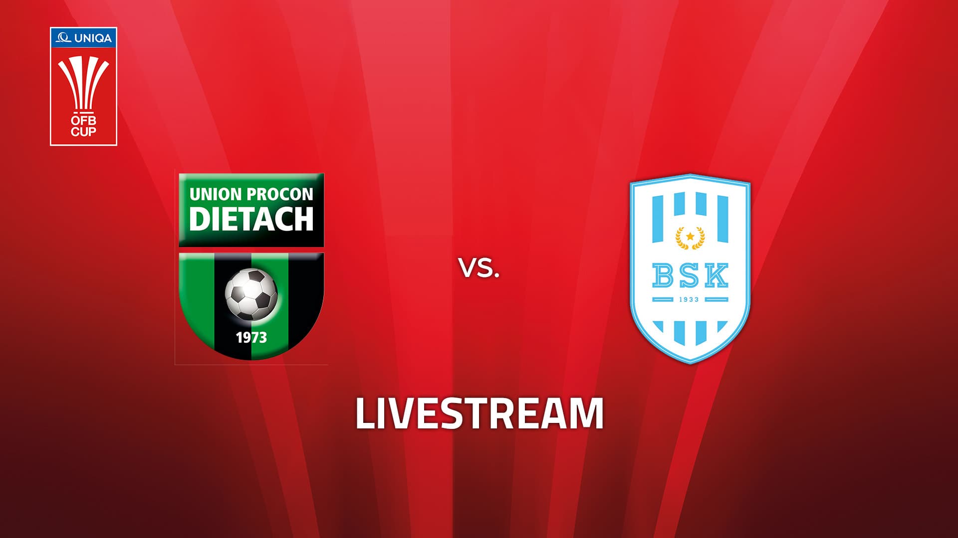 Livestream: Union PROCON Dietach vs. BSK 1933